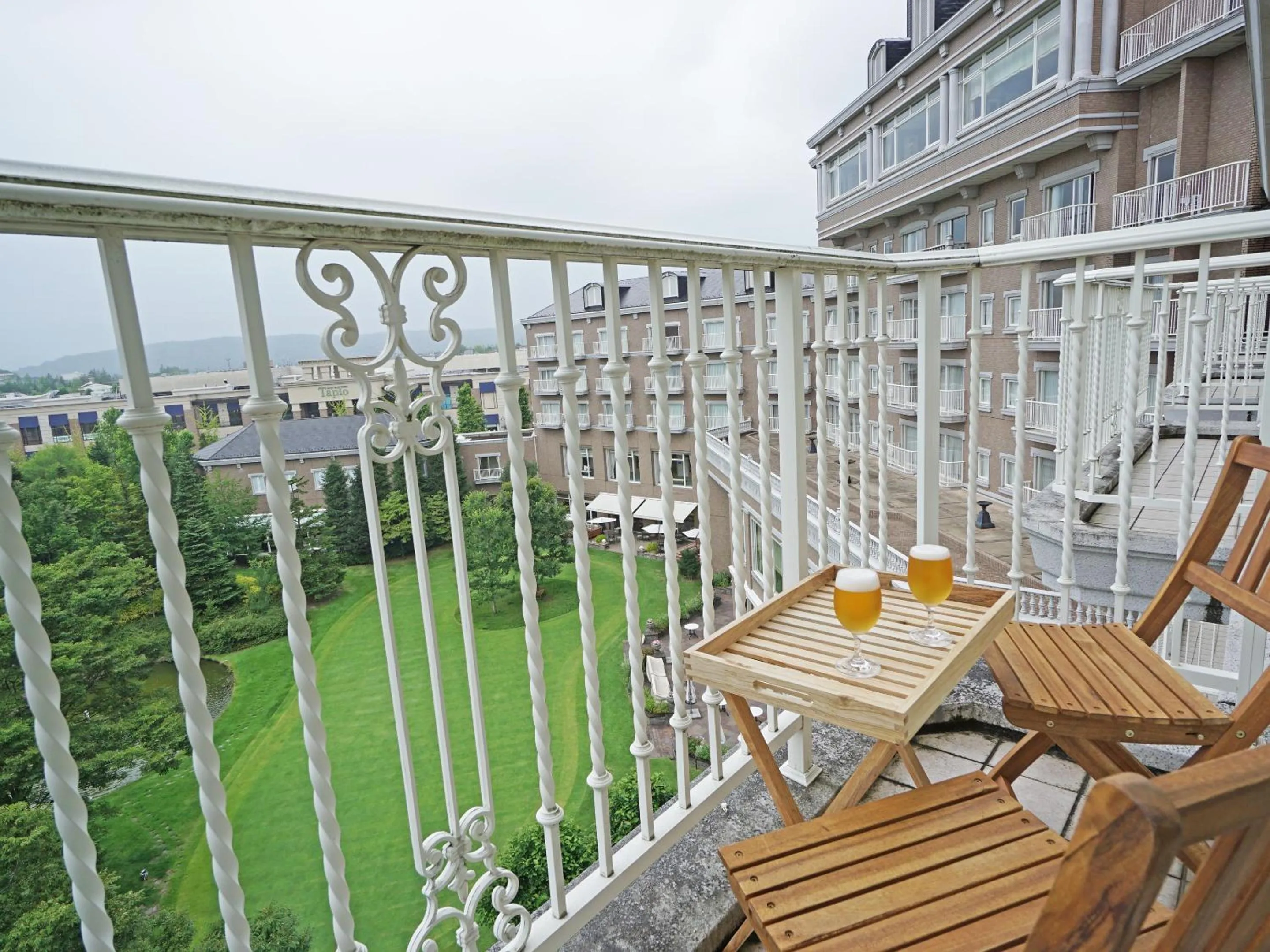 Balcony/Terrace in Sendai Royal Park Hotel