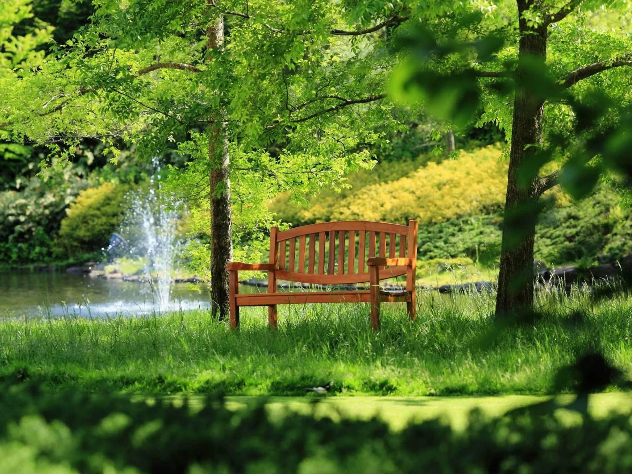 Garden in Sendai Royal Park Hotel
