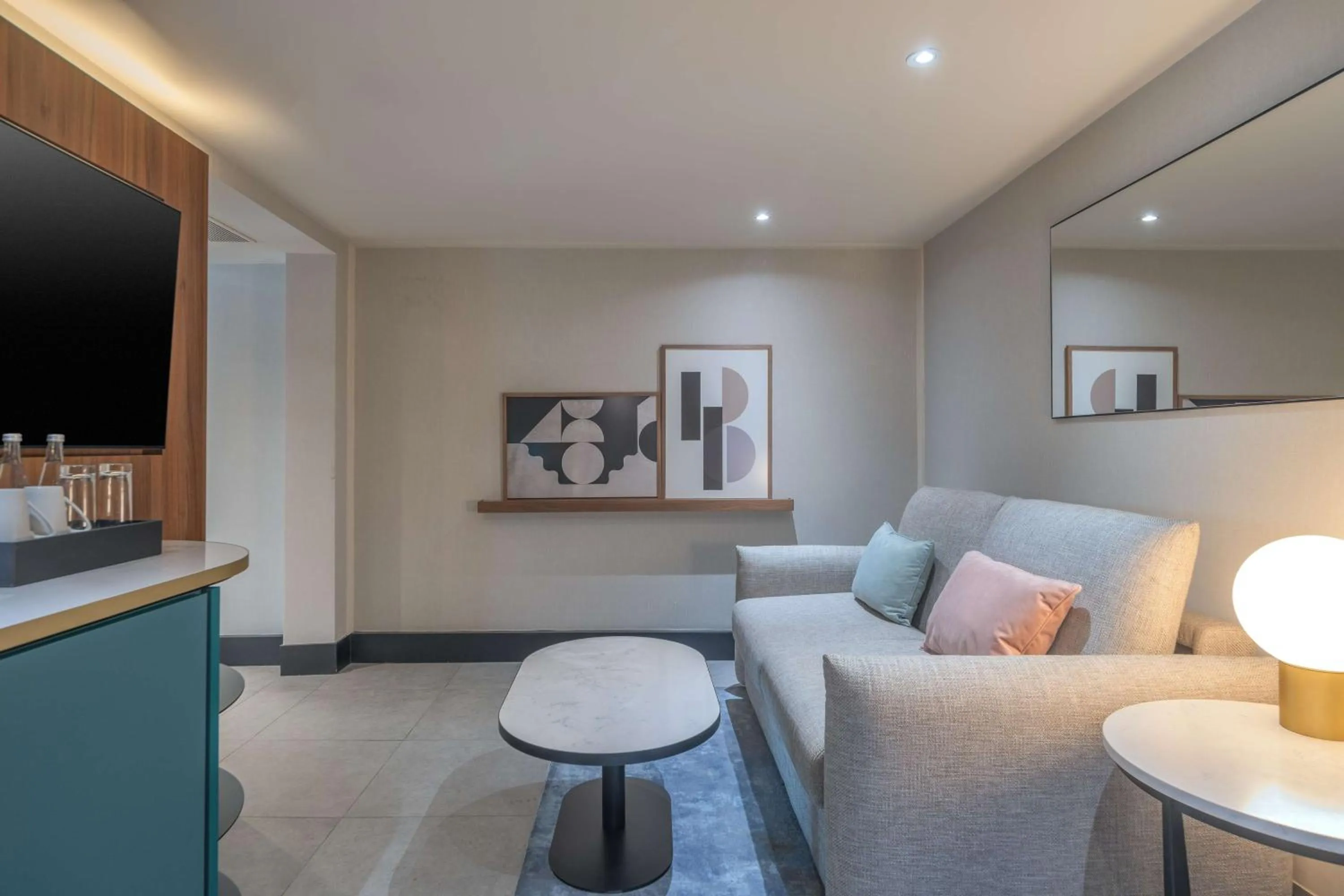 Living room in Hilton Paris La Défense