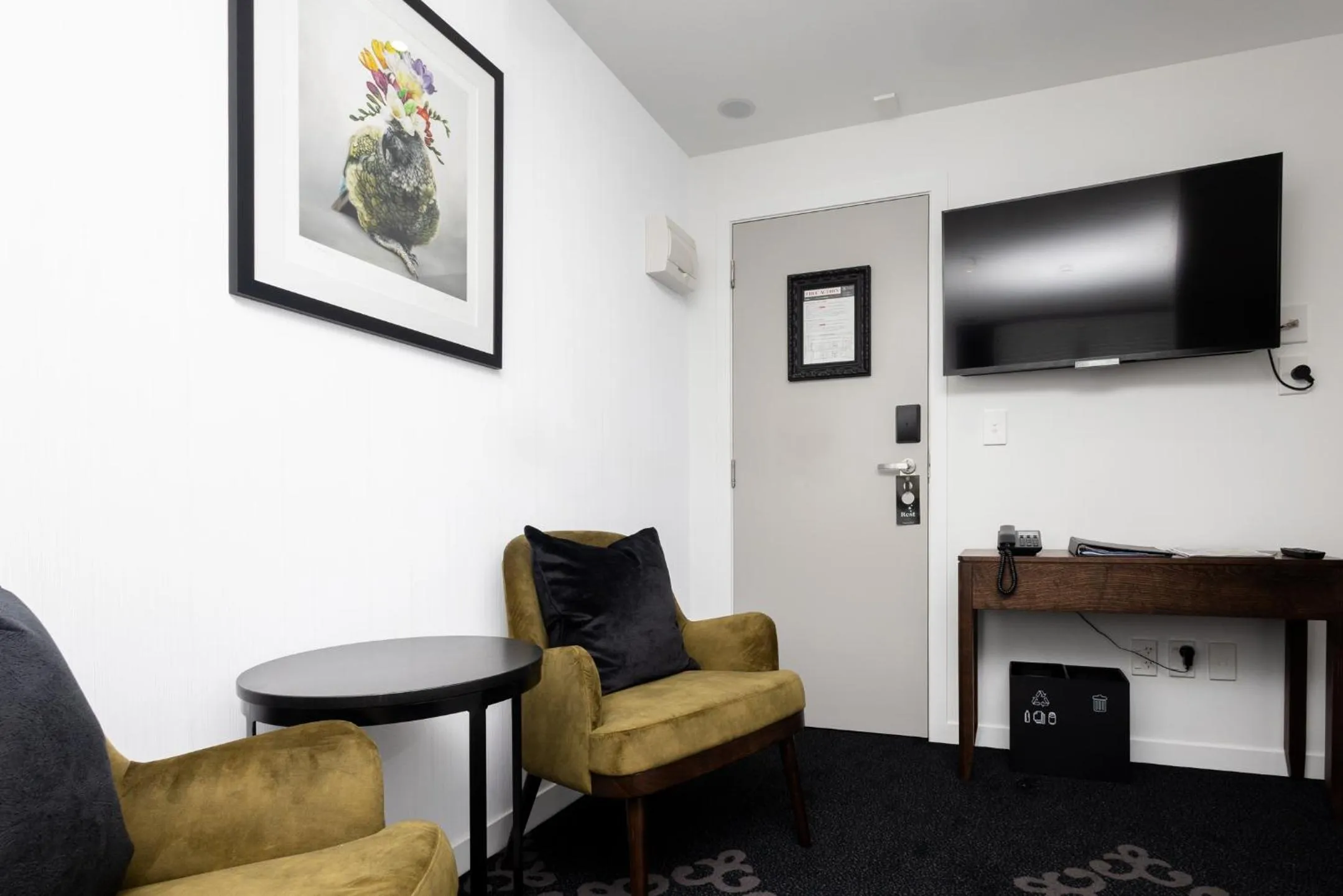 Seating area in Regent of Rotorua Boutique Hotel