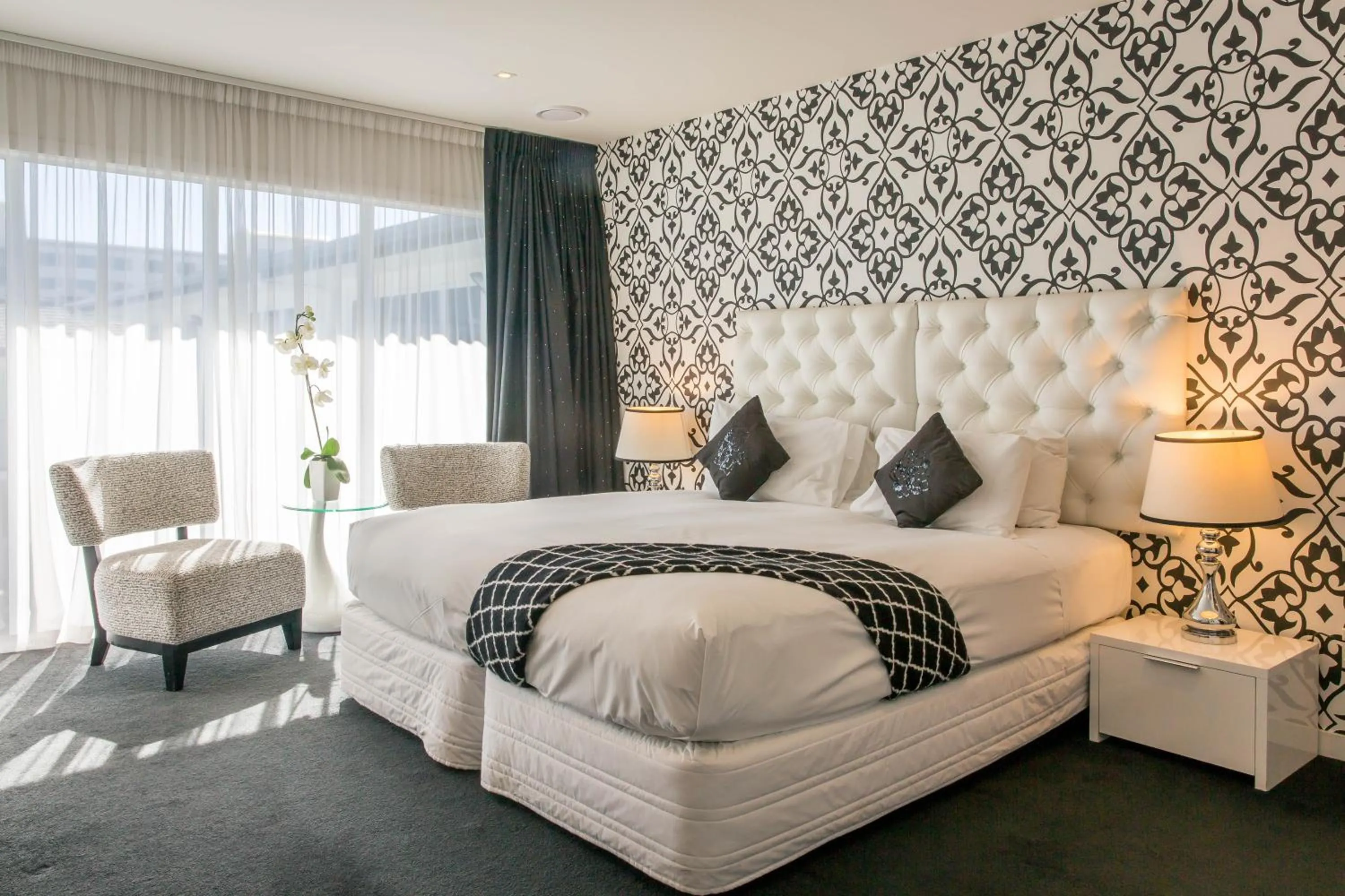 Bed in Regent of Rotorua Boutique Hotel
