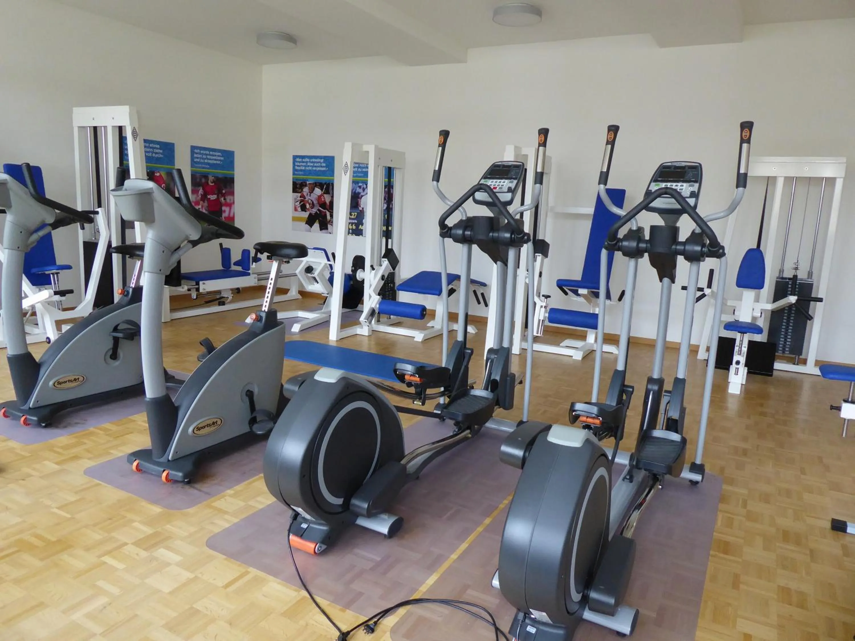 Fitness centre/facilities in Hotel Arenenberg