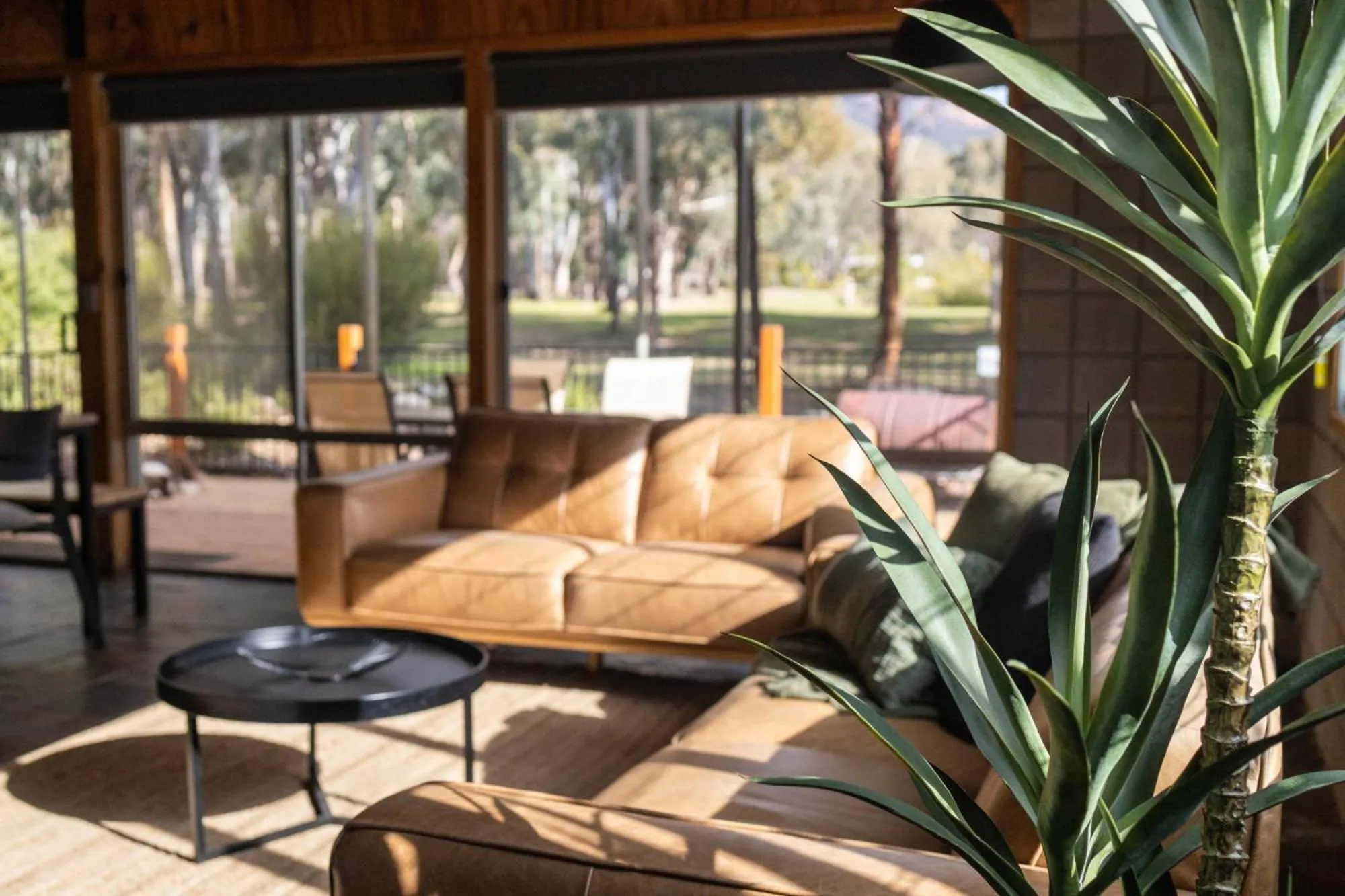 Seating area in Grampians Getaway