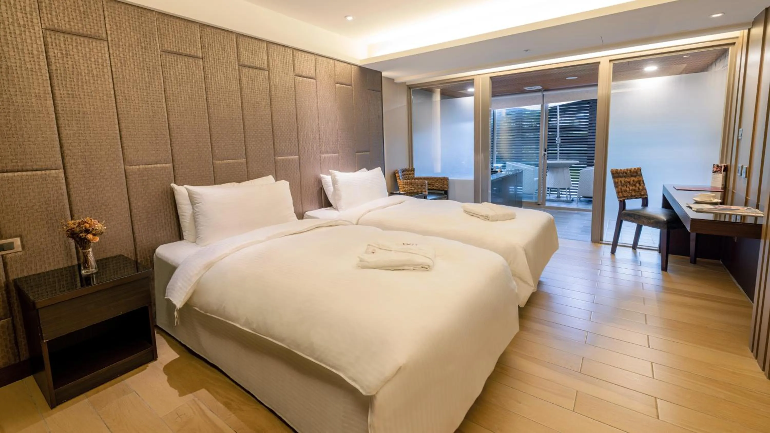 Bedroom, Bed in Beitou Hot Spring Resort