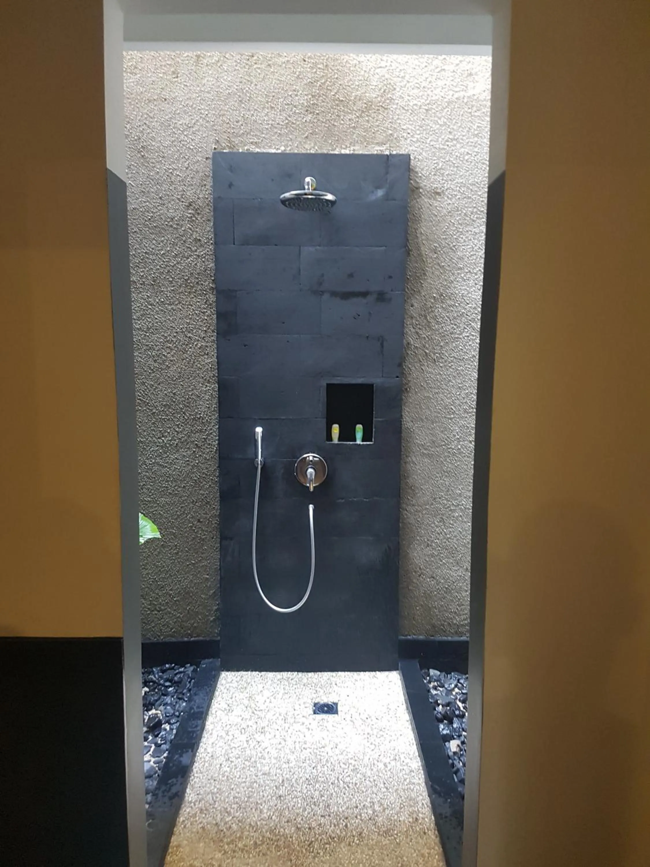 Shower in Dream Divers Resort