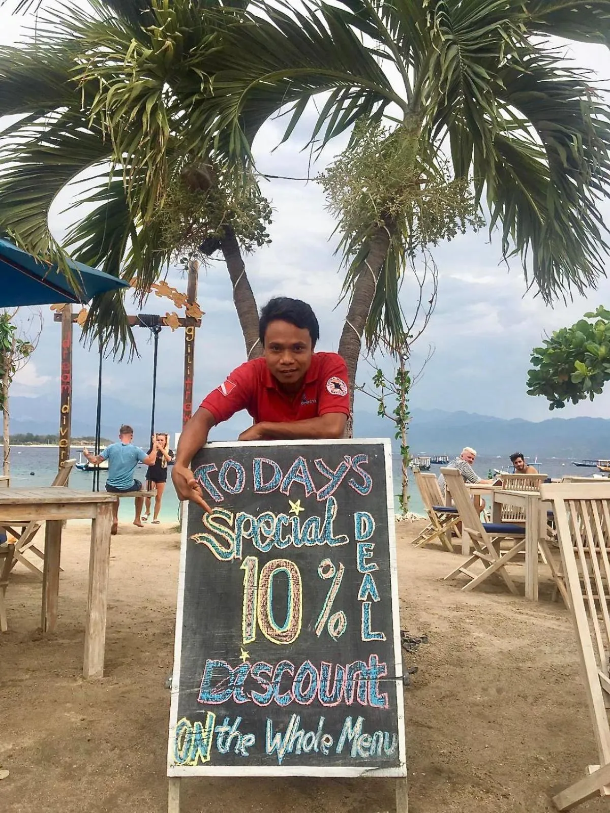 Restaurant/places to eat in Dream Divers Resort