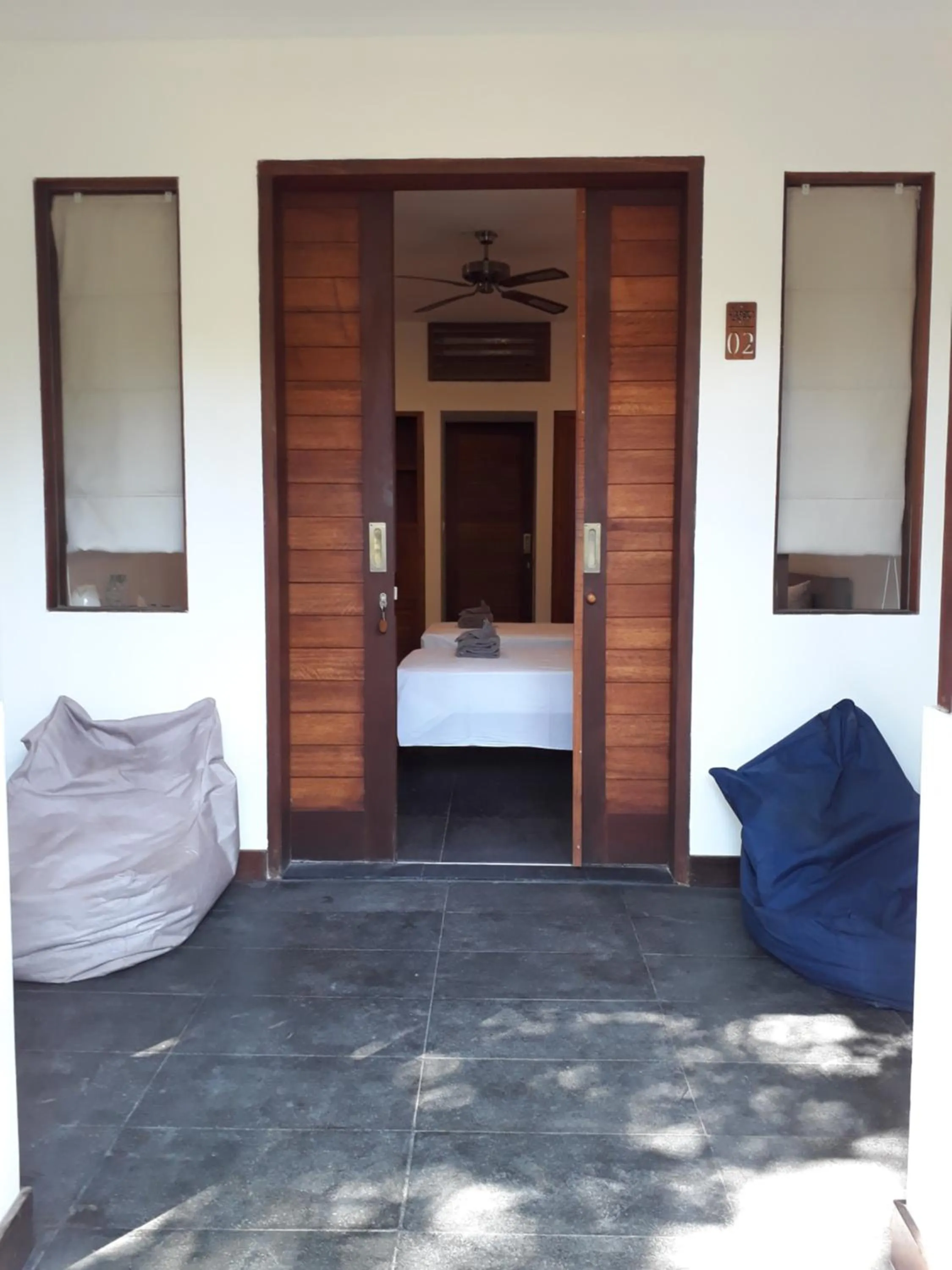 Seating area in Dream Divers Resort