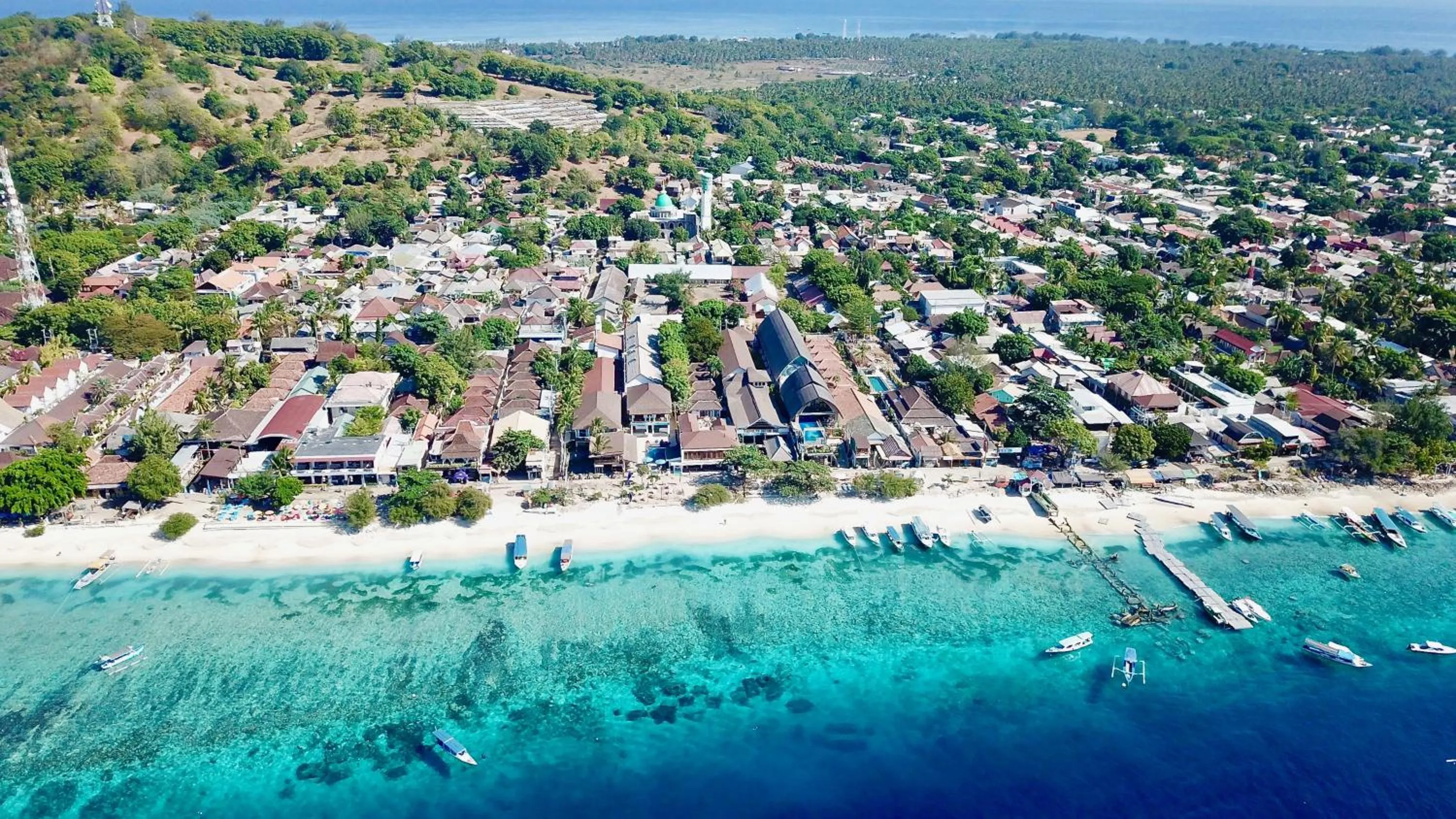 Bird's eye view in Dream Divers Resort