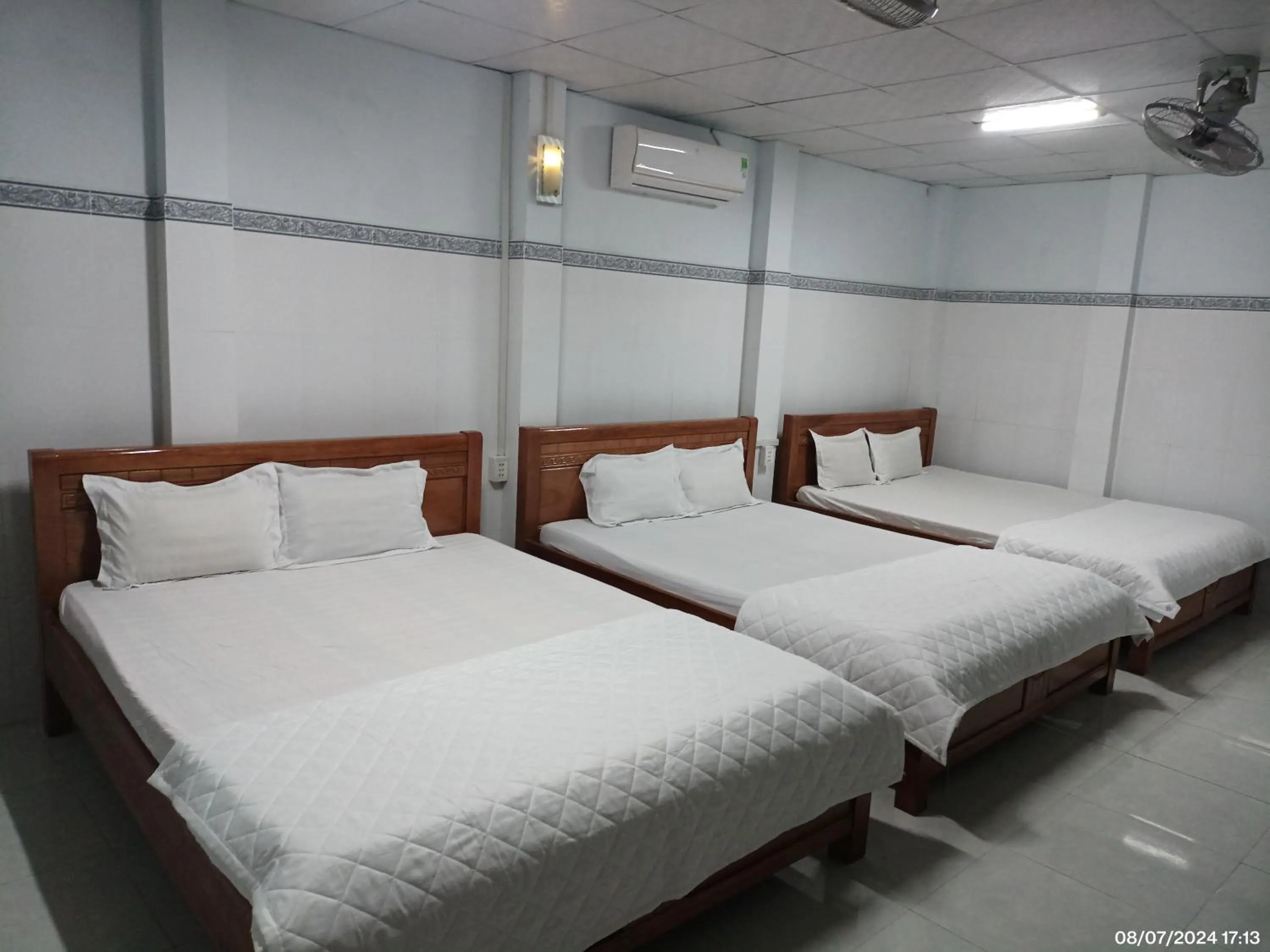 Bed in Hai Hien Guesthouse