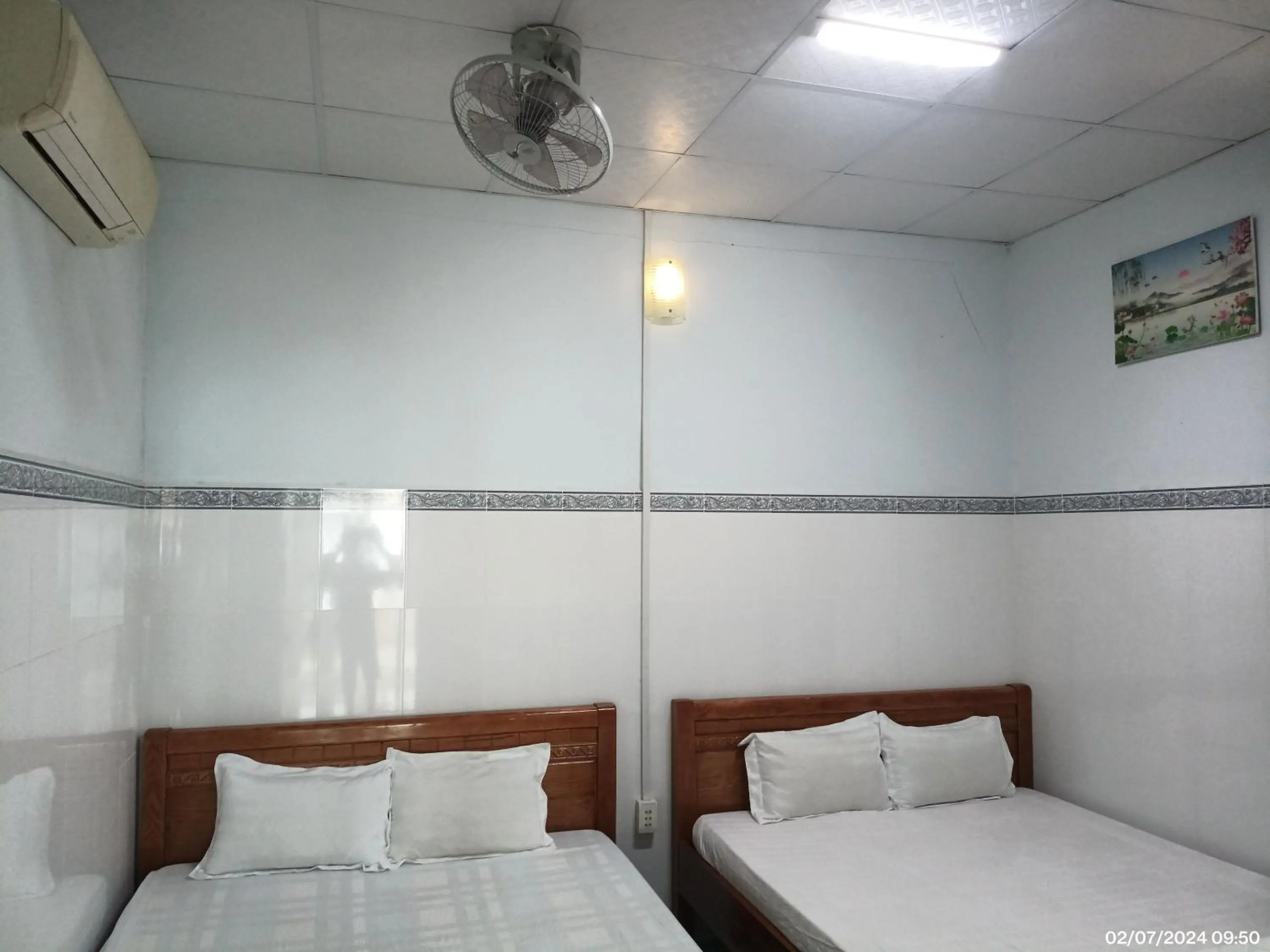 Bed in Hai Hien Guesthouse