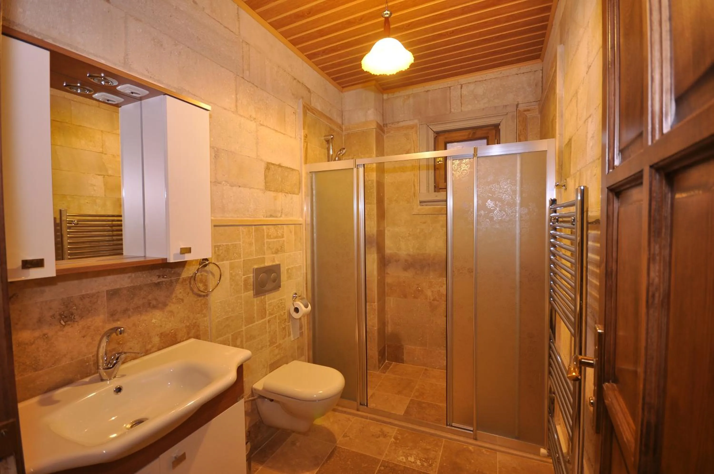 Bed in Cappadocia Stone Palace