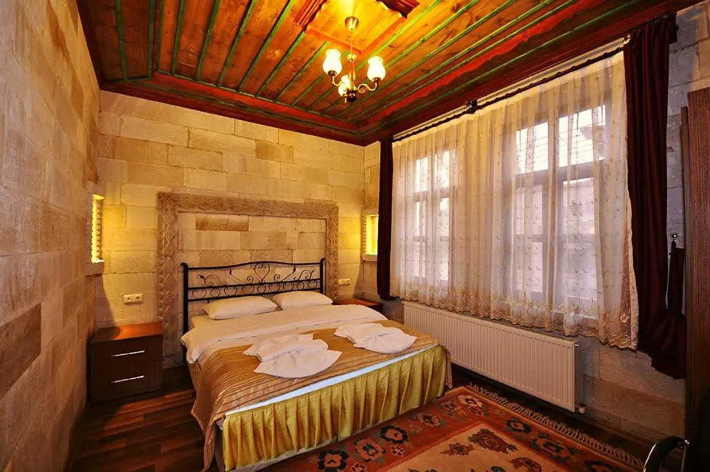 Bed in Cappadocia Stone Palace
