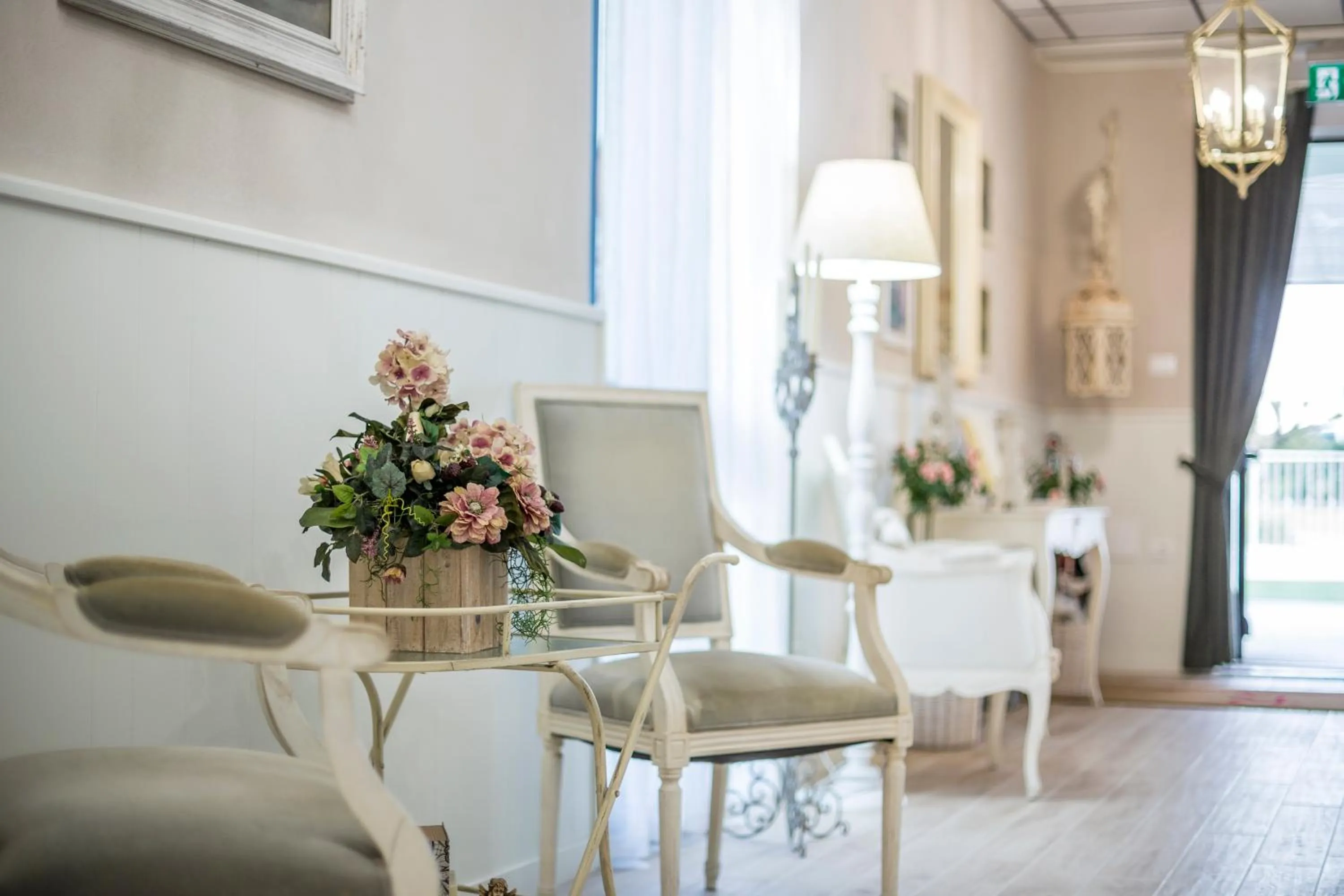 Decorative detail in Hotel Ronchi