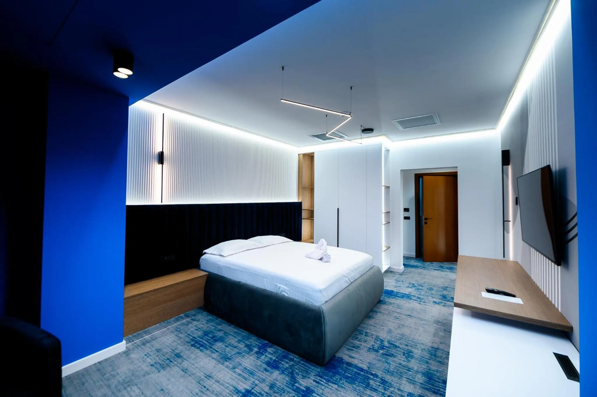 Bed in Hotel Bavaria