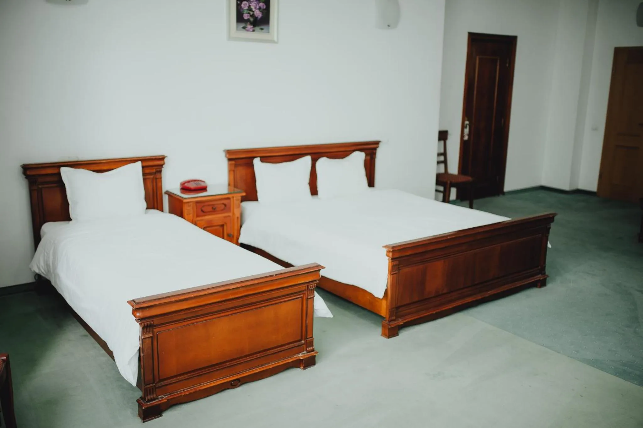 Bed in Hotel Bavaria