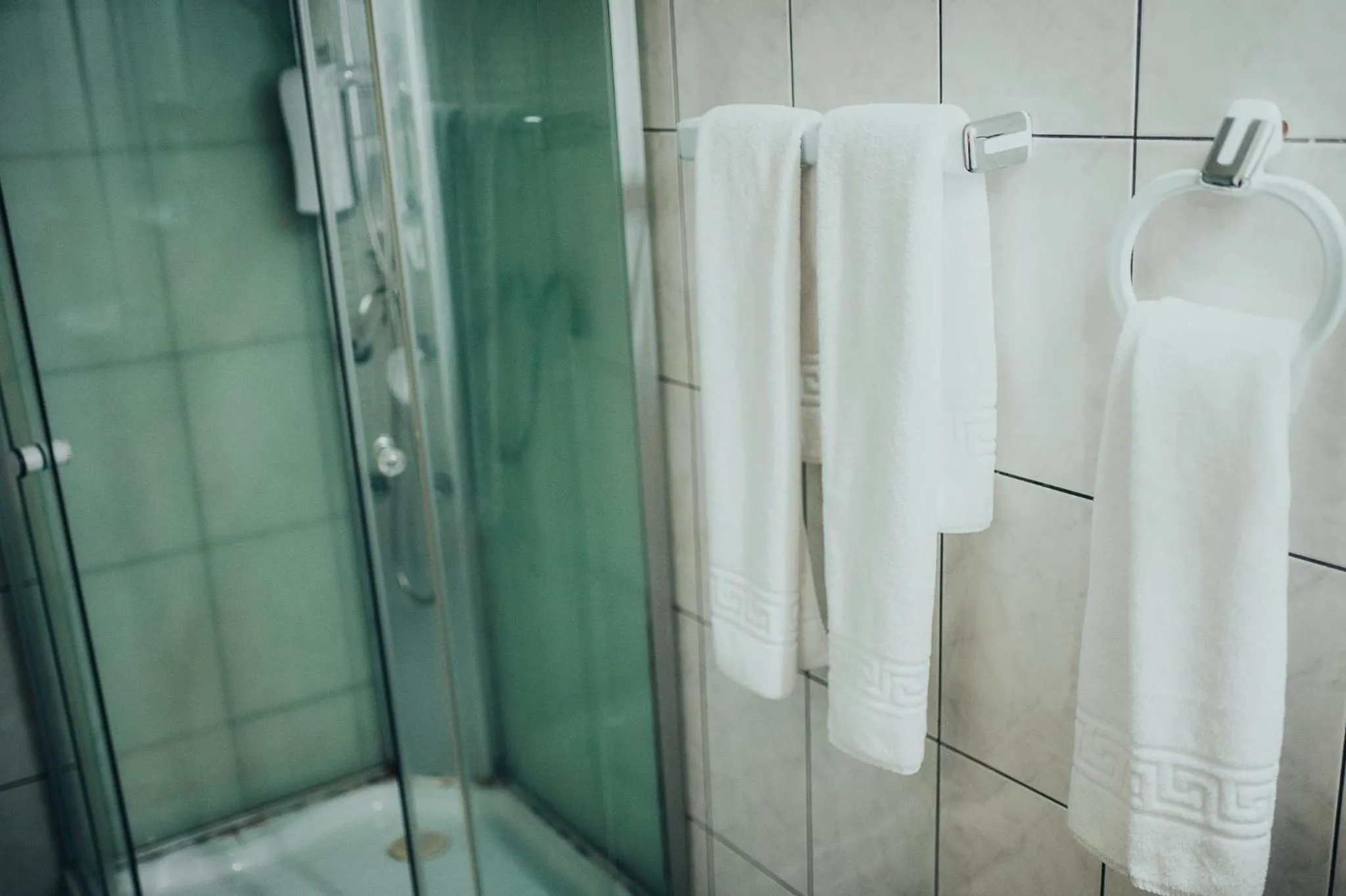 Shower in Hotel Bavaria