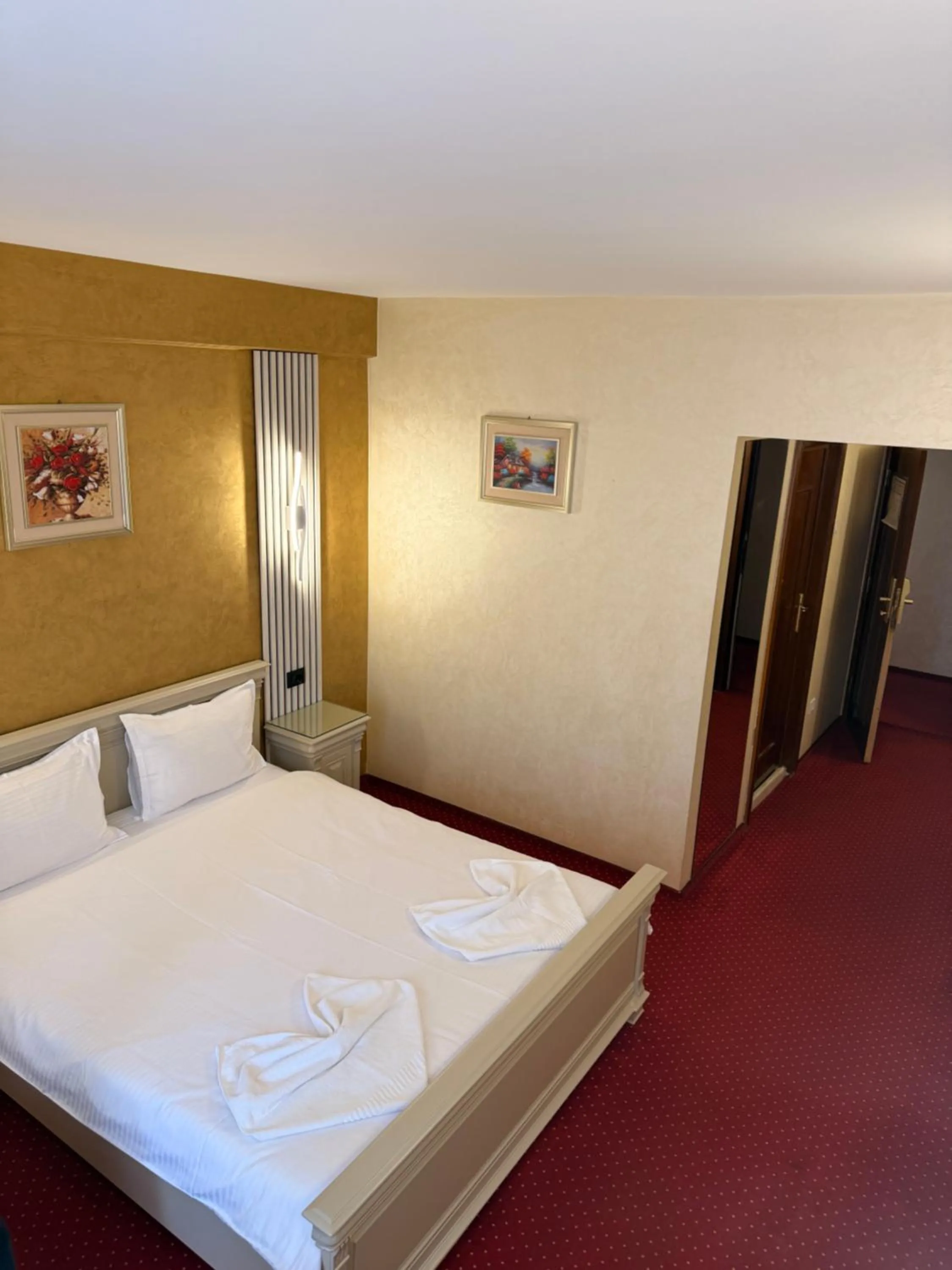 Bed in Hotel Bavaria