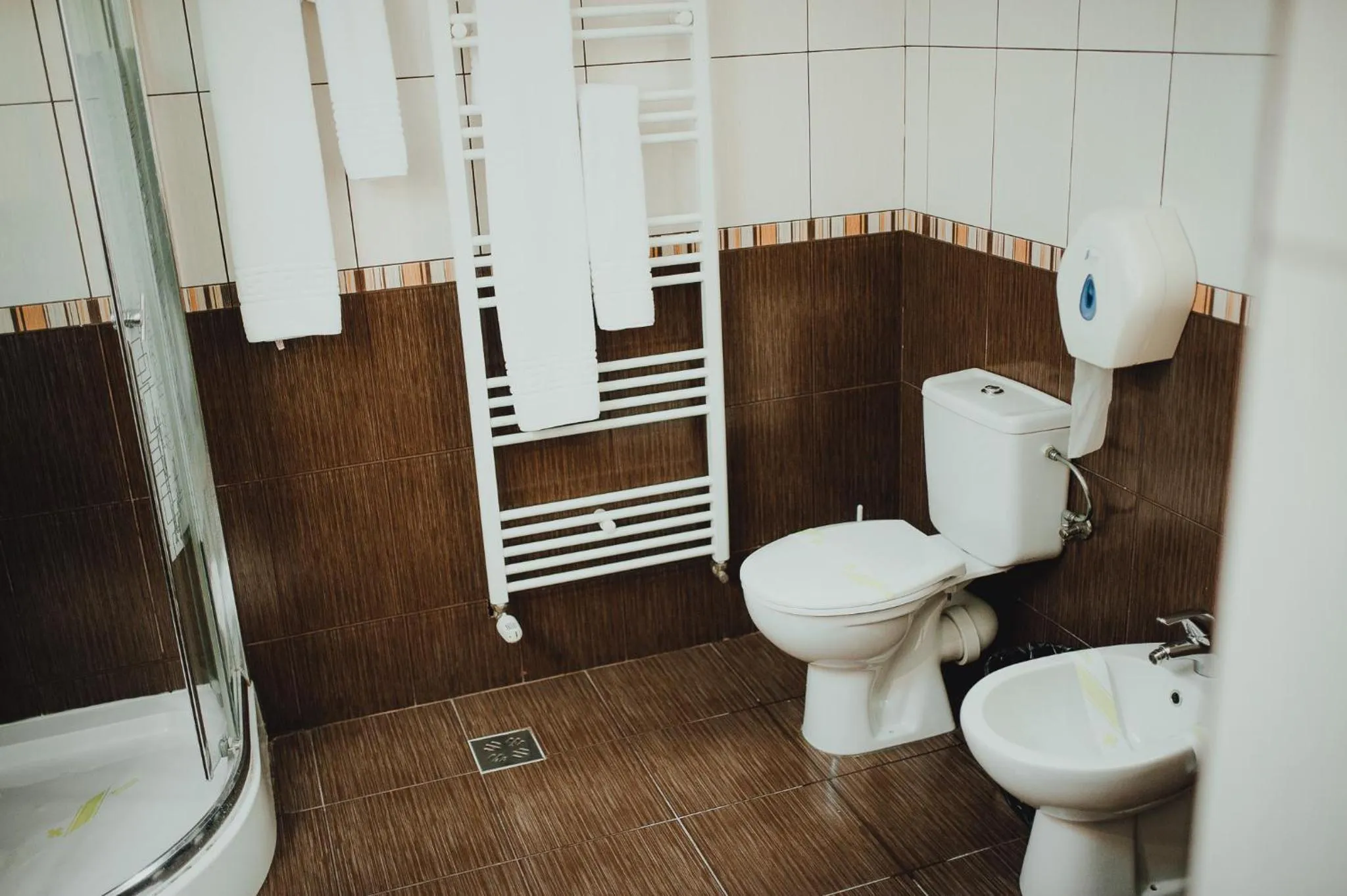 Shower in Hotel Bavaria