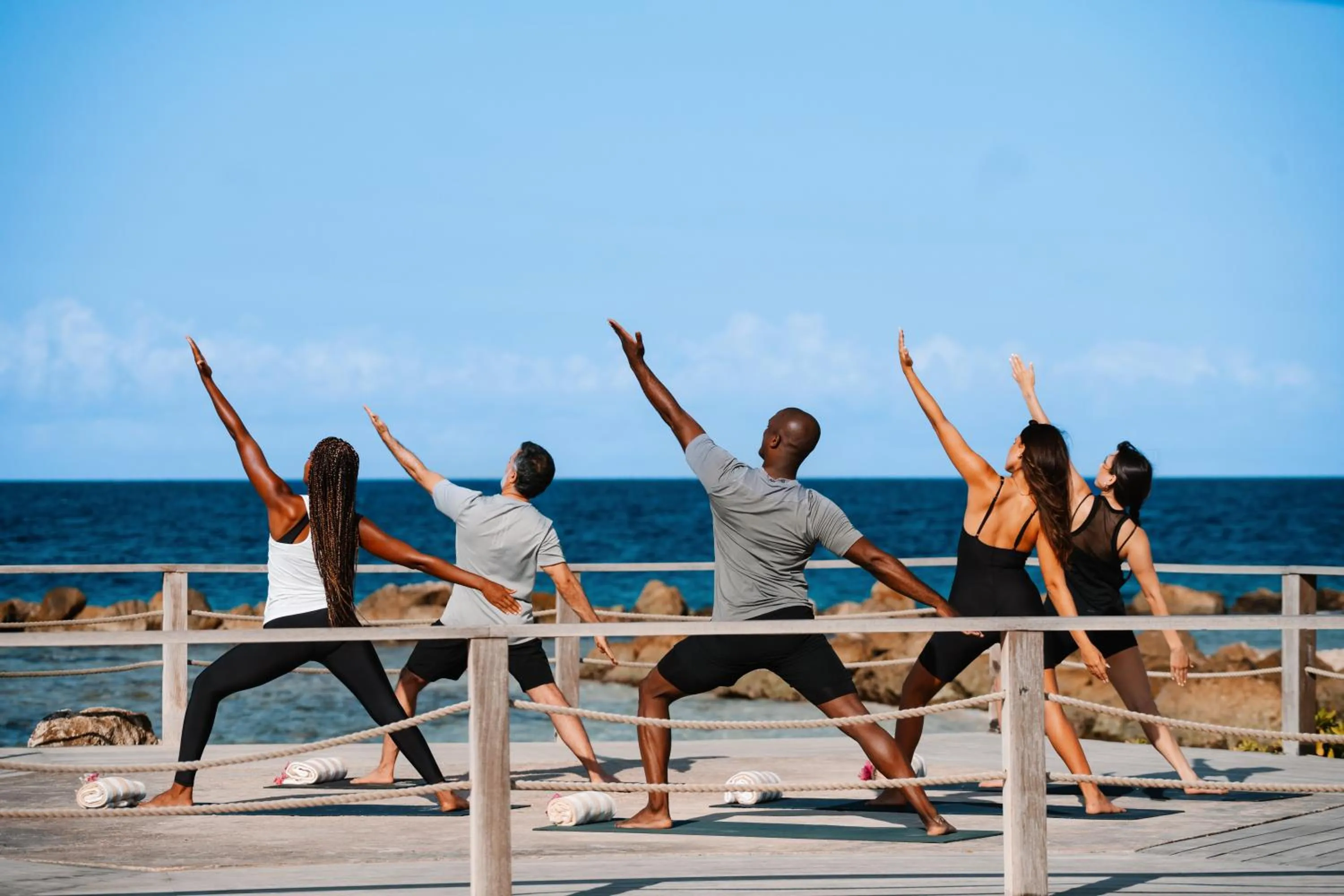 Fitness centre/facilities in Curaçao Marriott Beach Resort