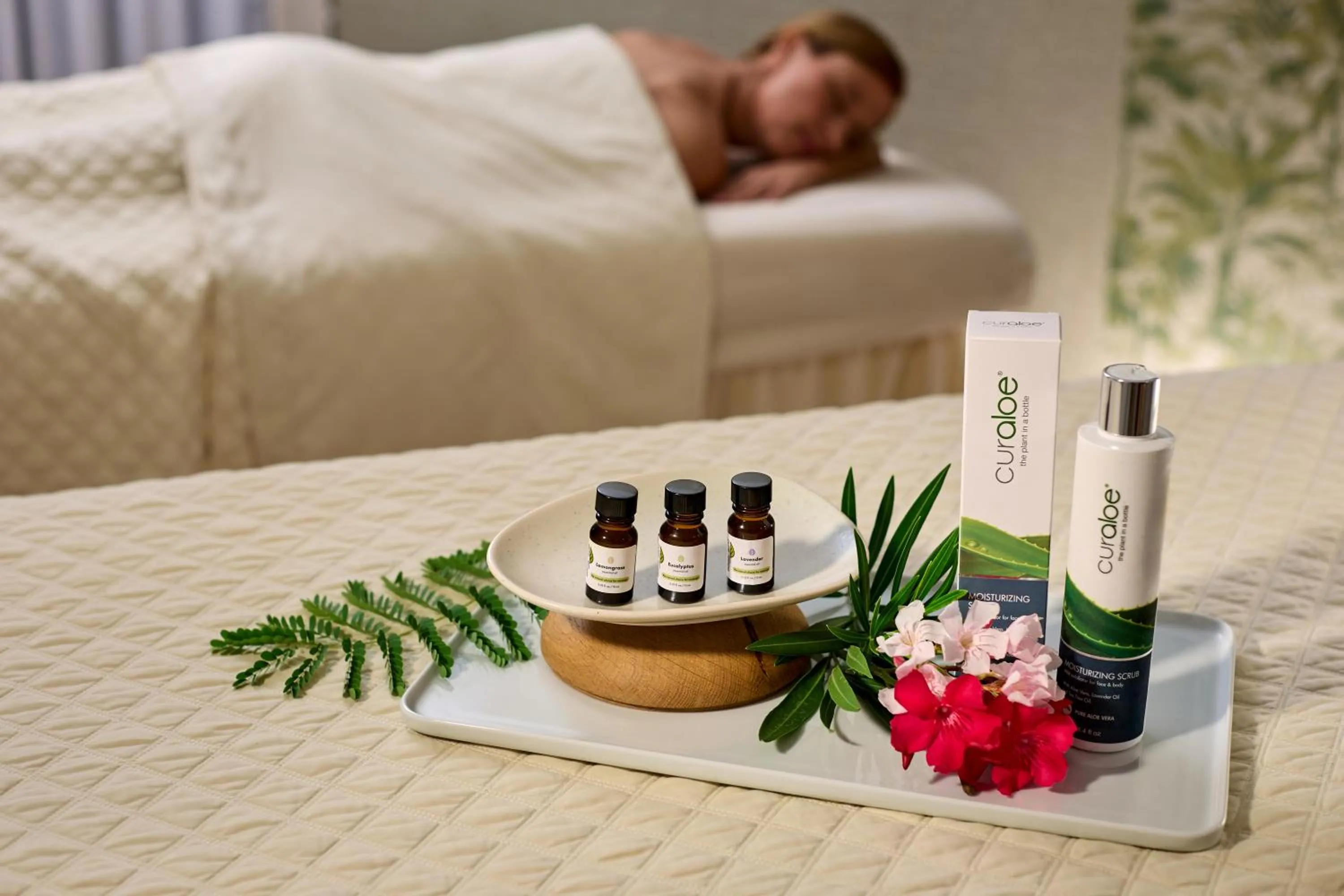 Spa and wellness centre/facilities, Bed in Curaçao Marriott Beach Resort