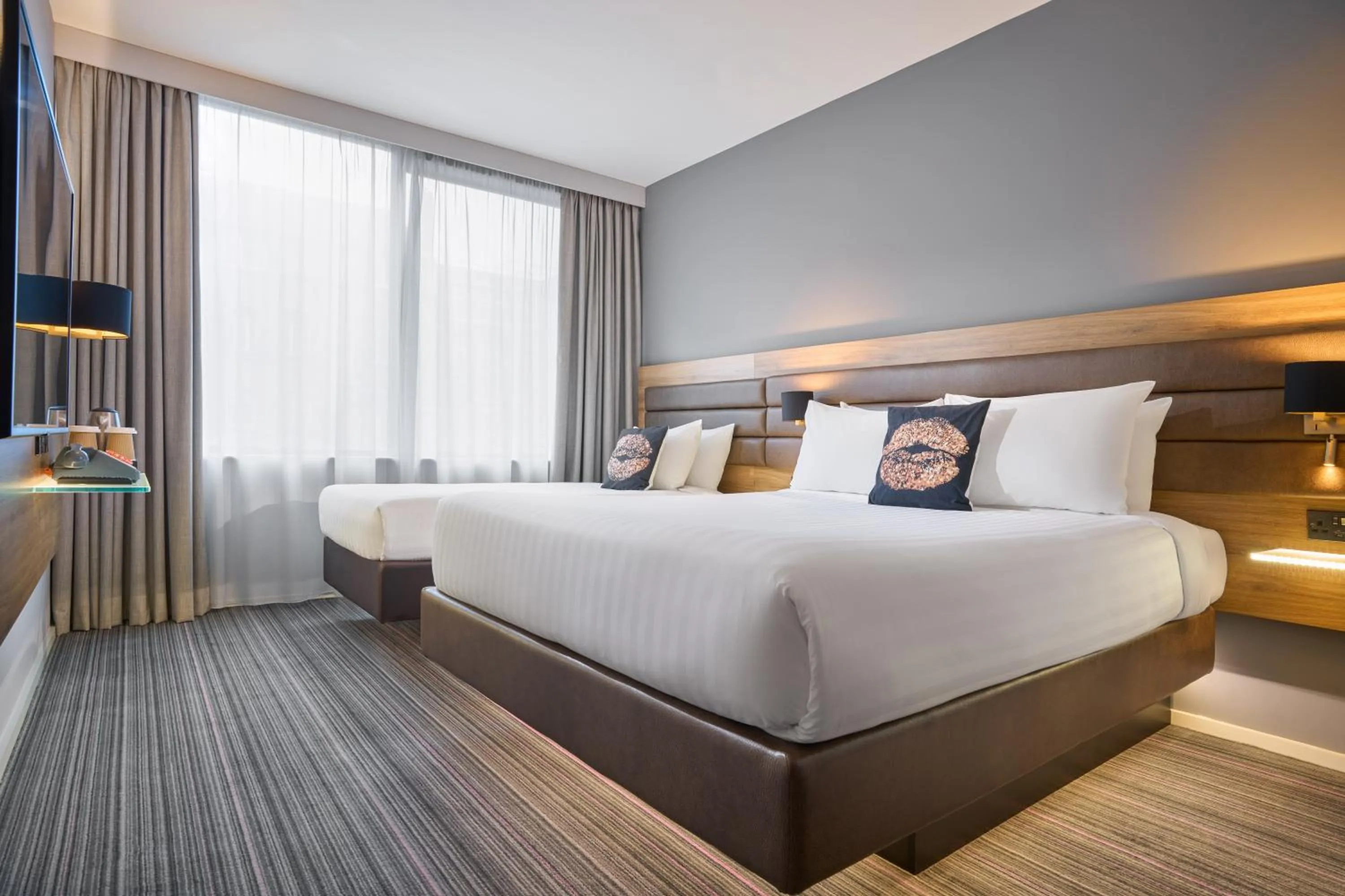 Bed in Moxy Dublin City