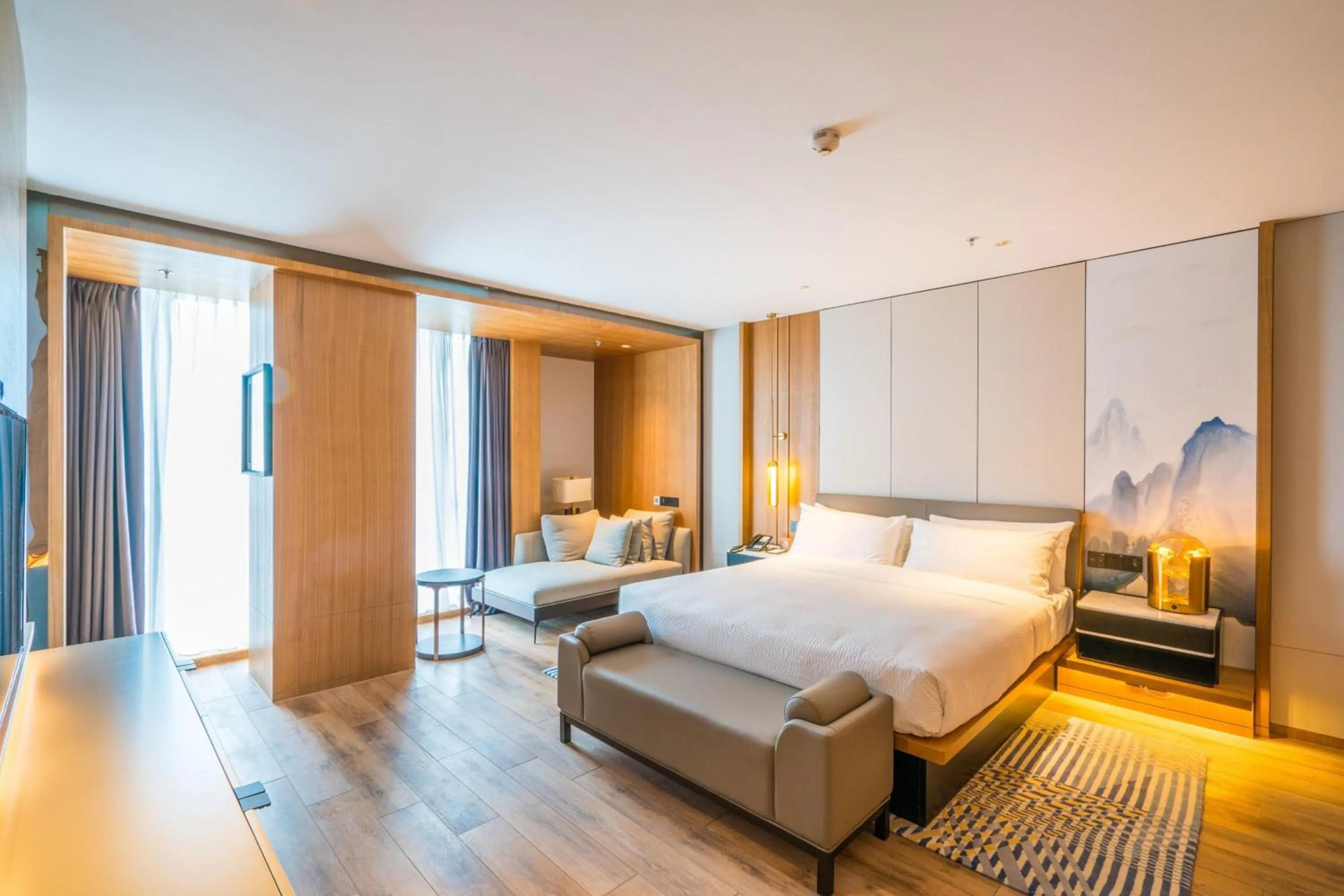 Photo of the whole room, Bed in Fairfield by Marriott Taizhou Bay