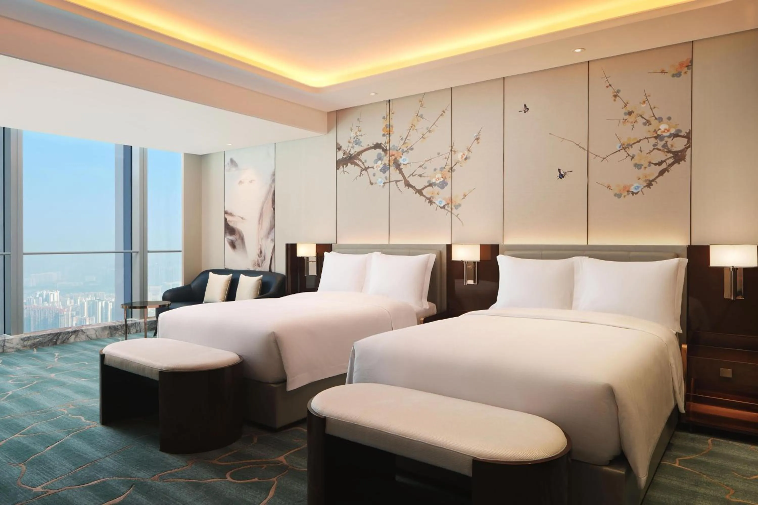 Photo of the whole room, Bed in Na Lotus Hotel, a Luxury Collection Hotel, Nanning