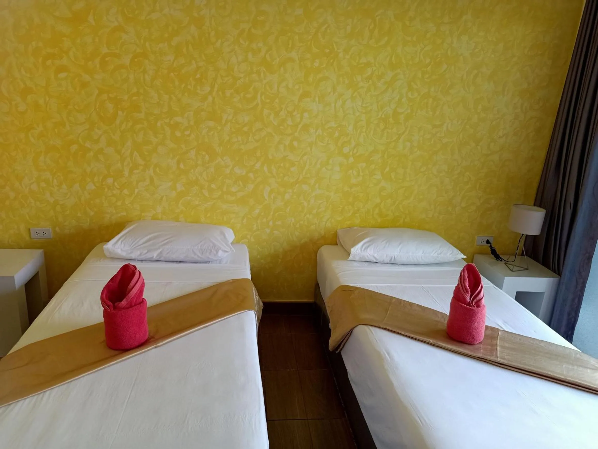 Bed in Ban Elephant Blanc Bungalow