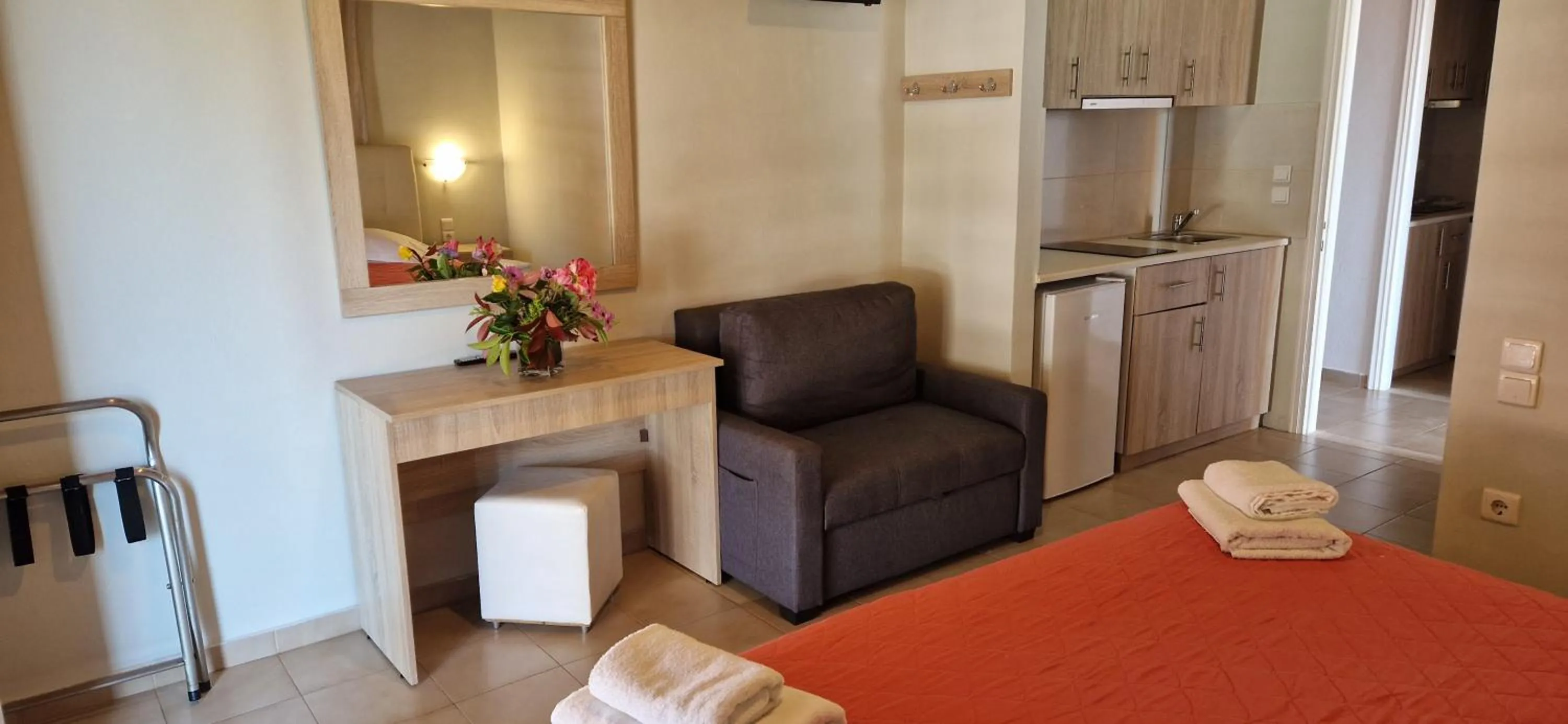 Bed in Christina Studios