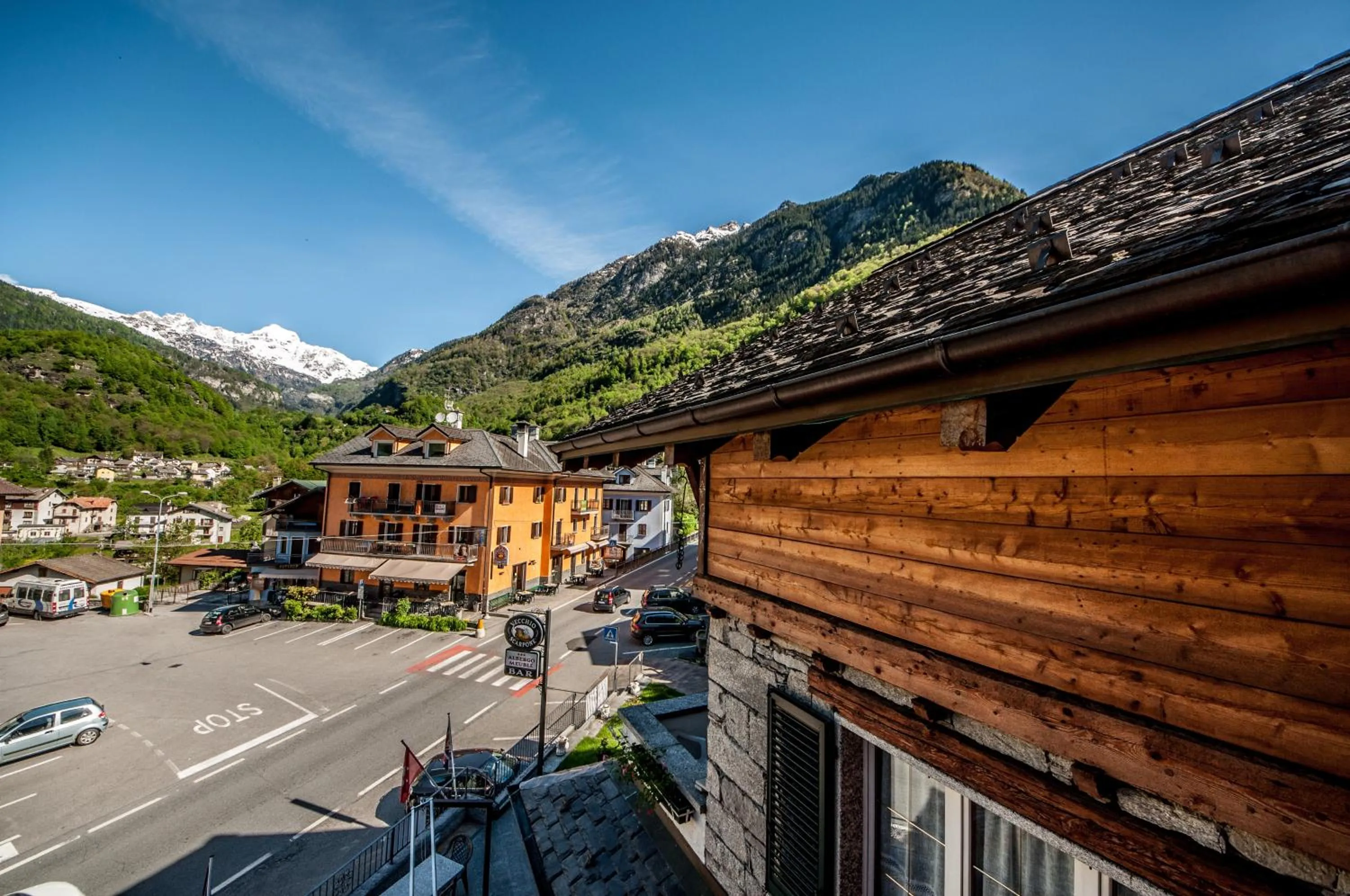 View (from property/room) in Albergo Meublè Vecchio Scarpone