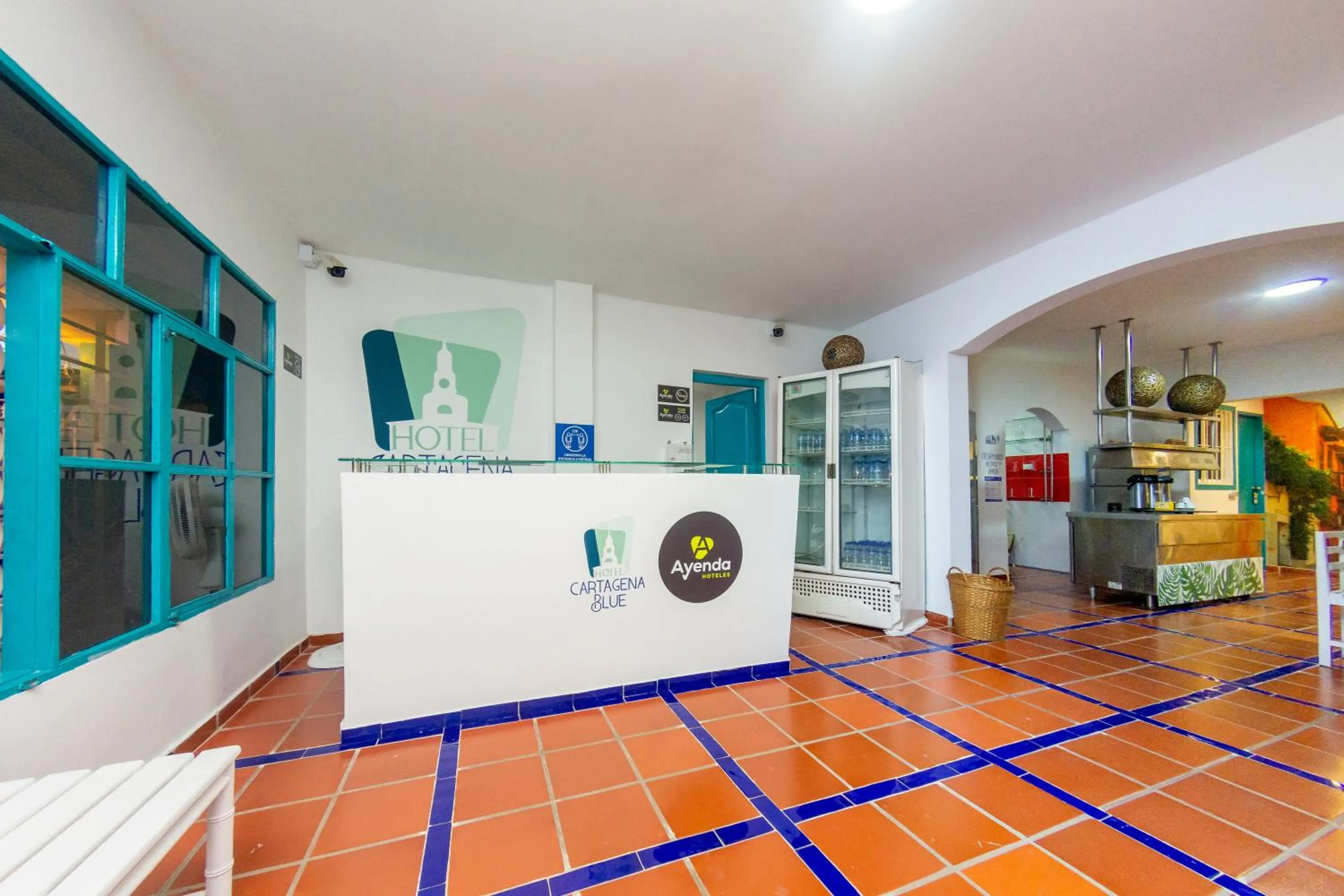 Lobby or reception in Hotel Ayenda Cartagena Blue 1804