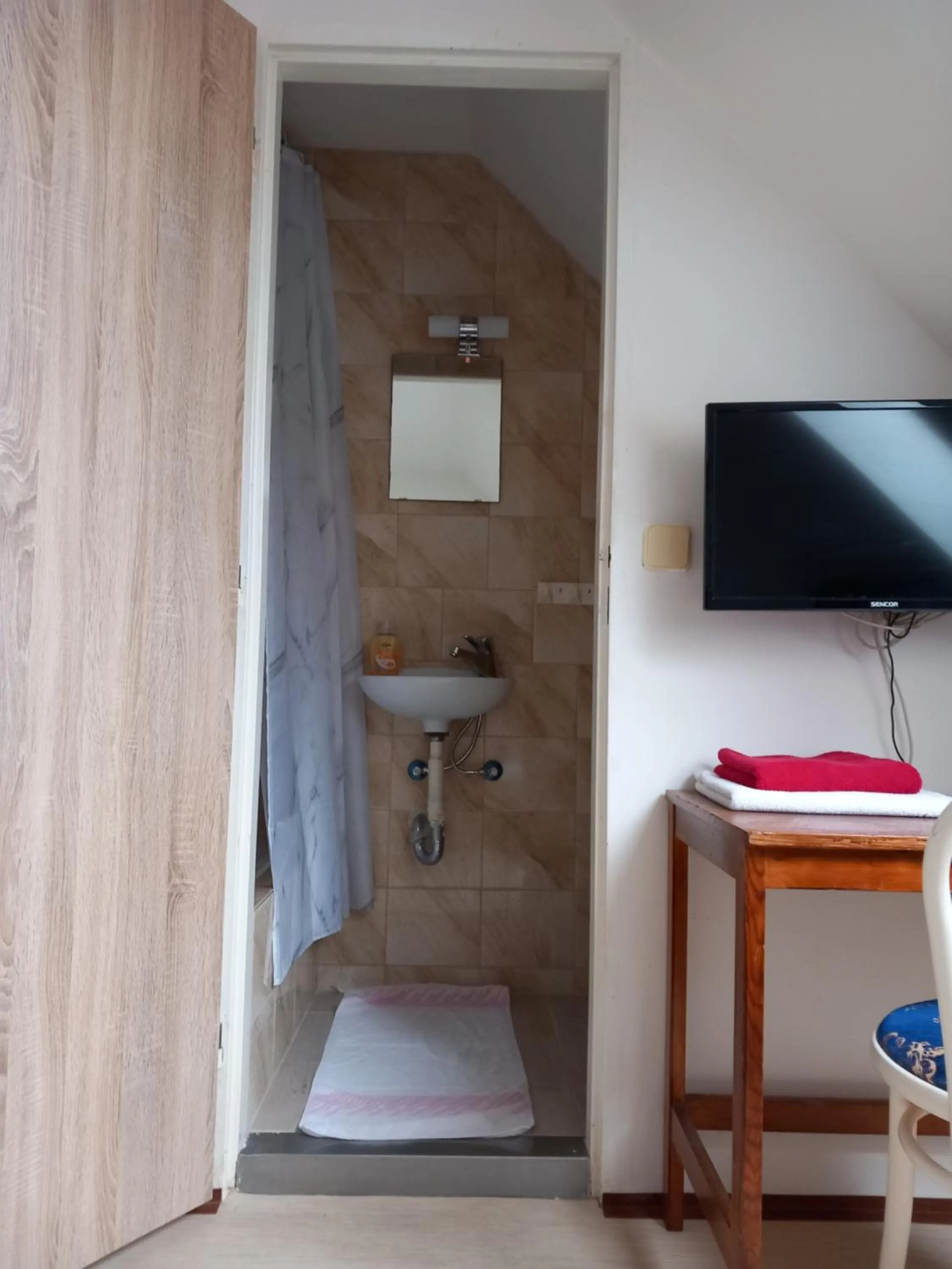 Shower in Apartmány Sedmikráska