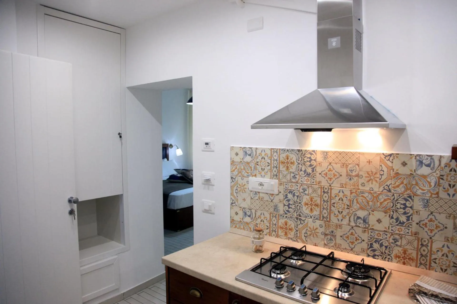 Kitchen or kitchenette in Le Tolde del Corallone