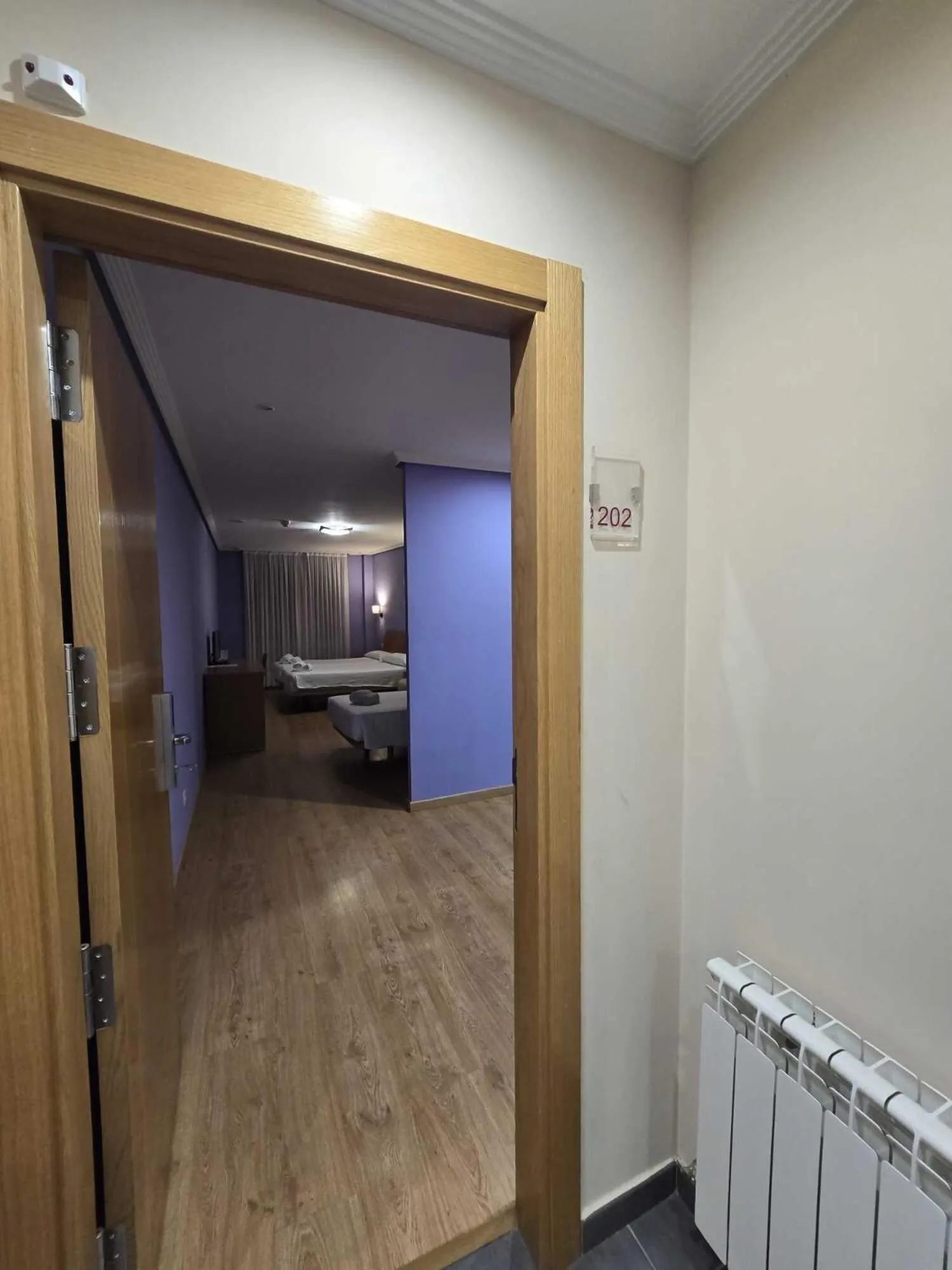 Bed in HOTEL EL ROBLE PALENTINO