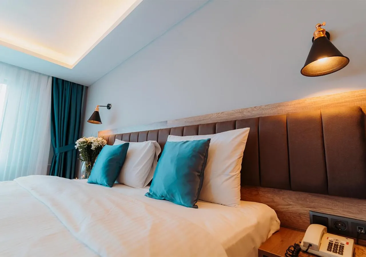 Bed in City Port Hotel Trabzon