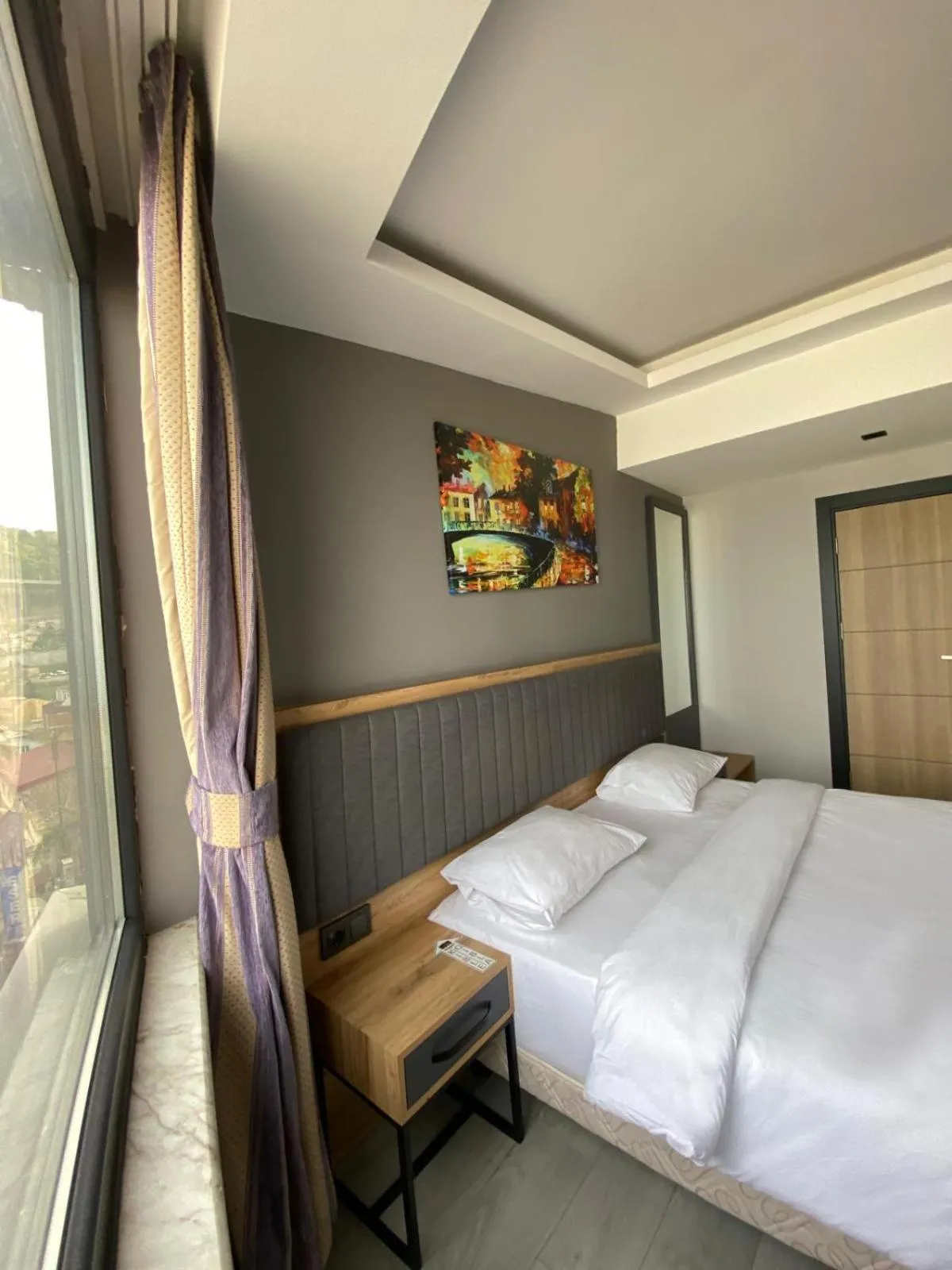 Bed in City Port Hotel Trabzon