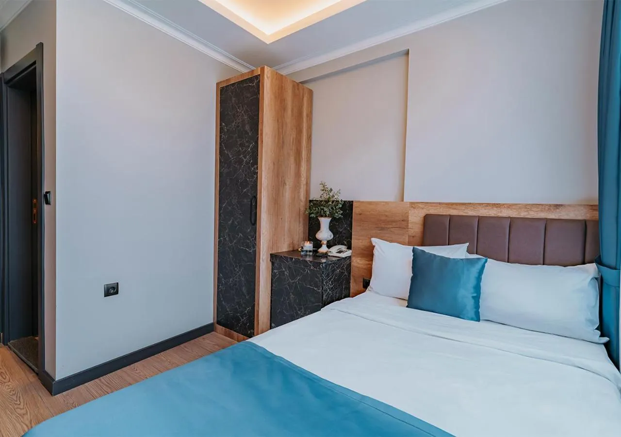 Bed in City Port Hotel Trabzon