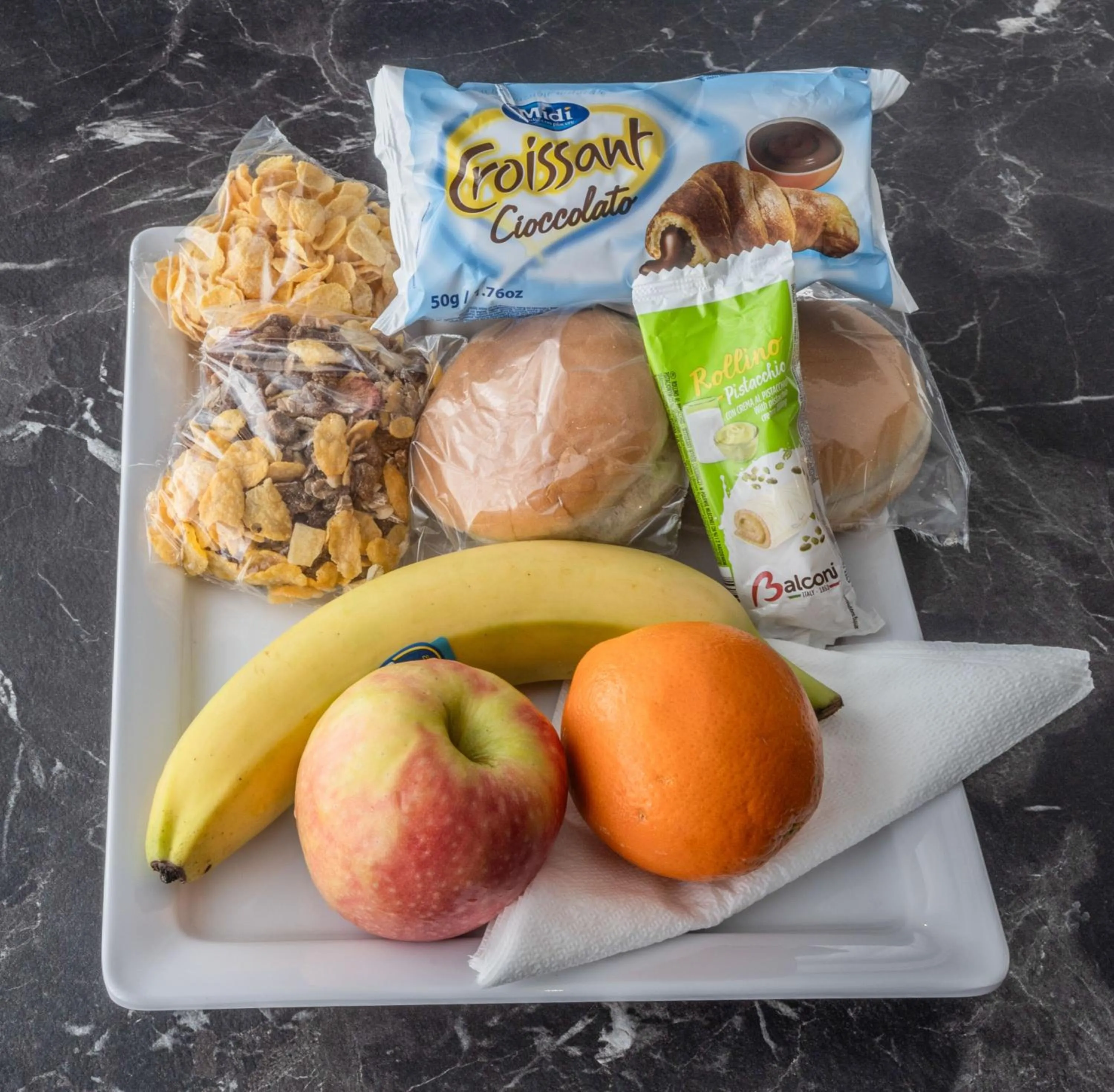 Continental breakfast in Port View Guesthouse