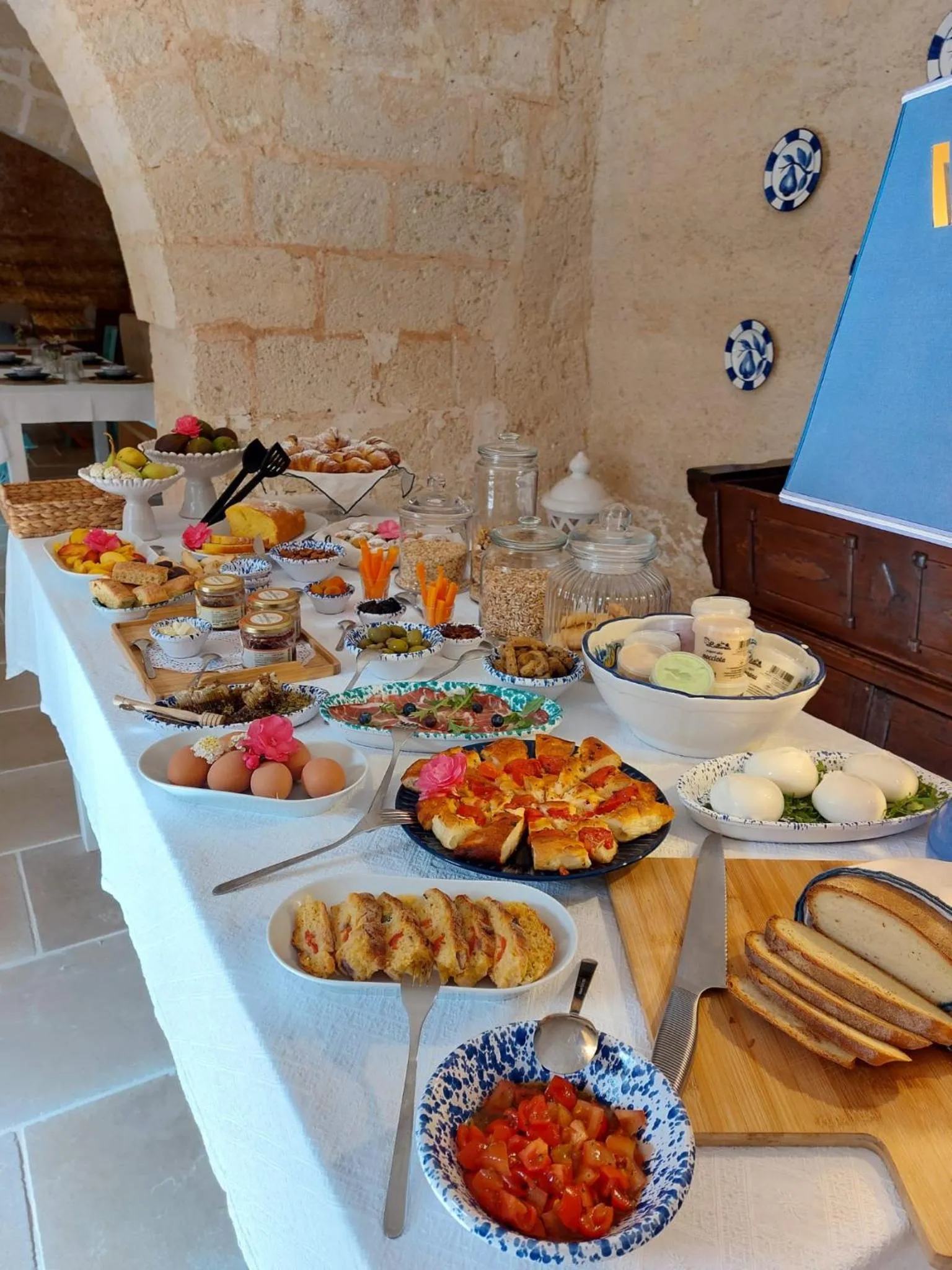 Breakfast in Villa Romasi