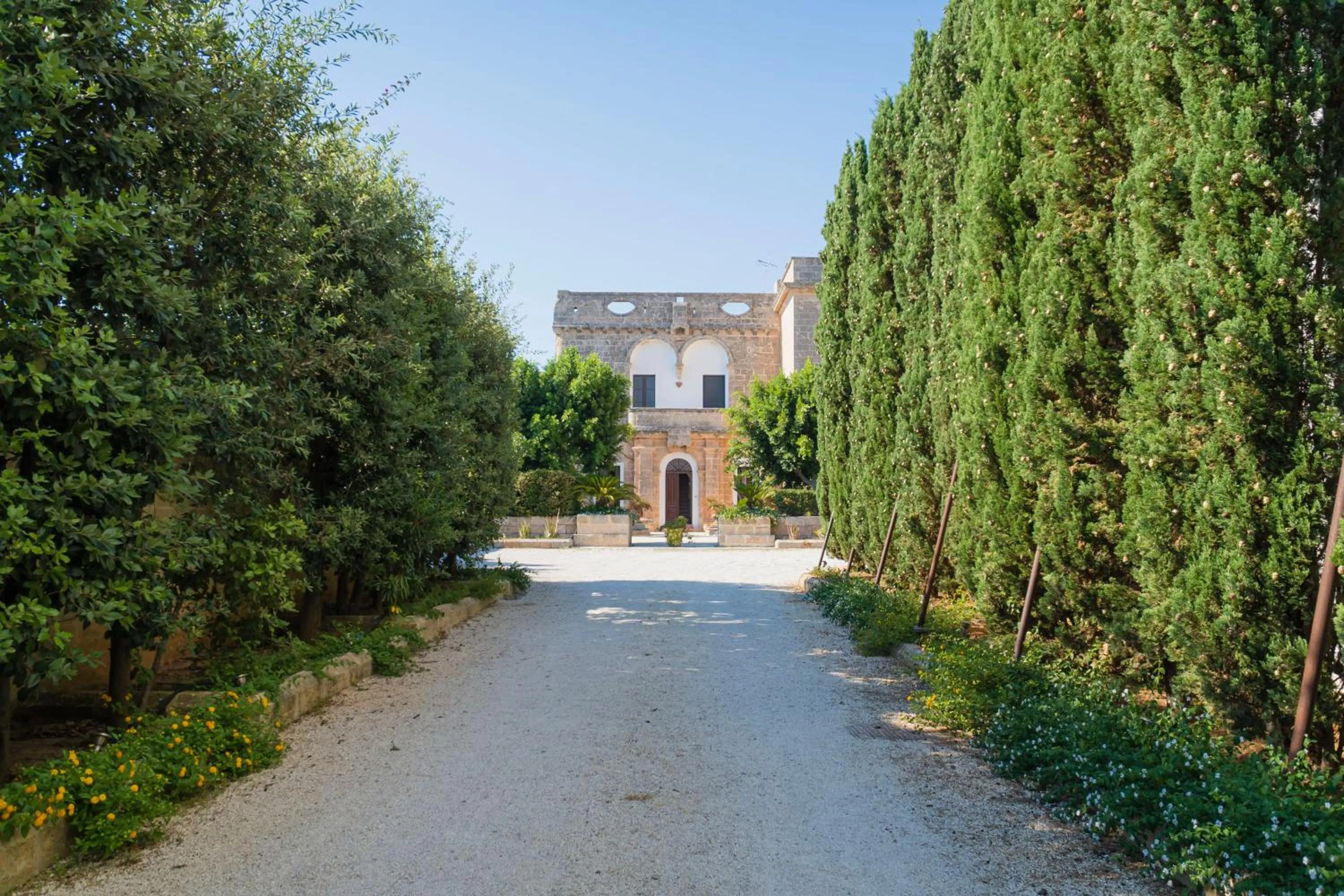 Garden in Villa Romasi
