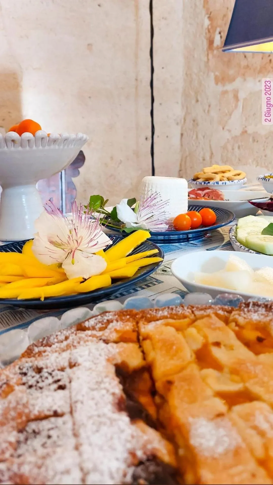 Breakfast in Villa Romasi