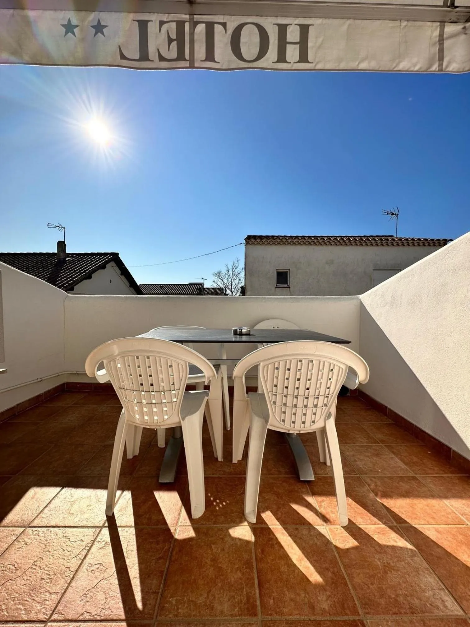 View (from property/room) in Hotel Les Palmiers En Camargue