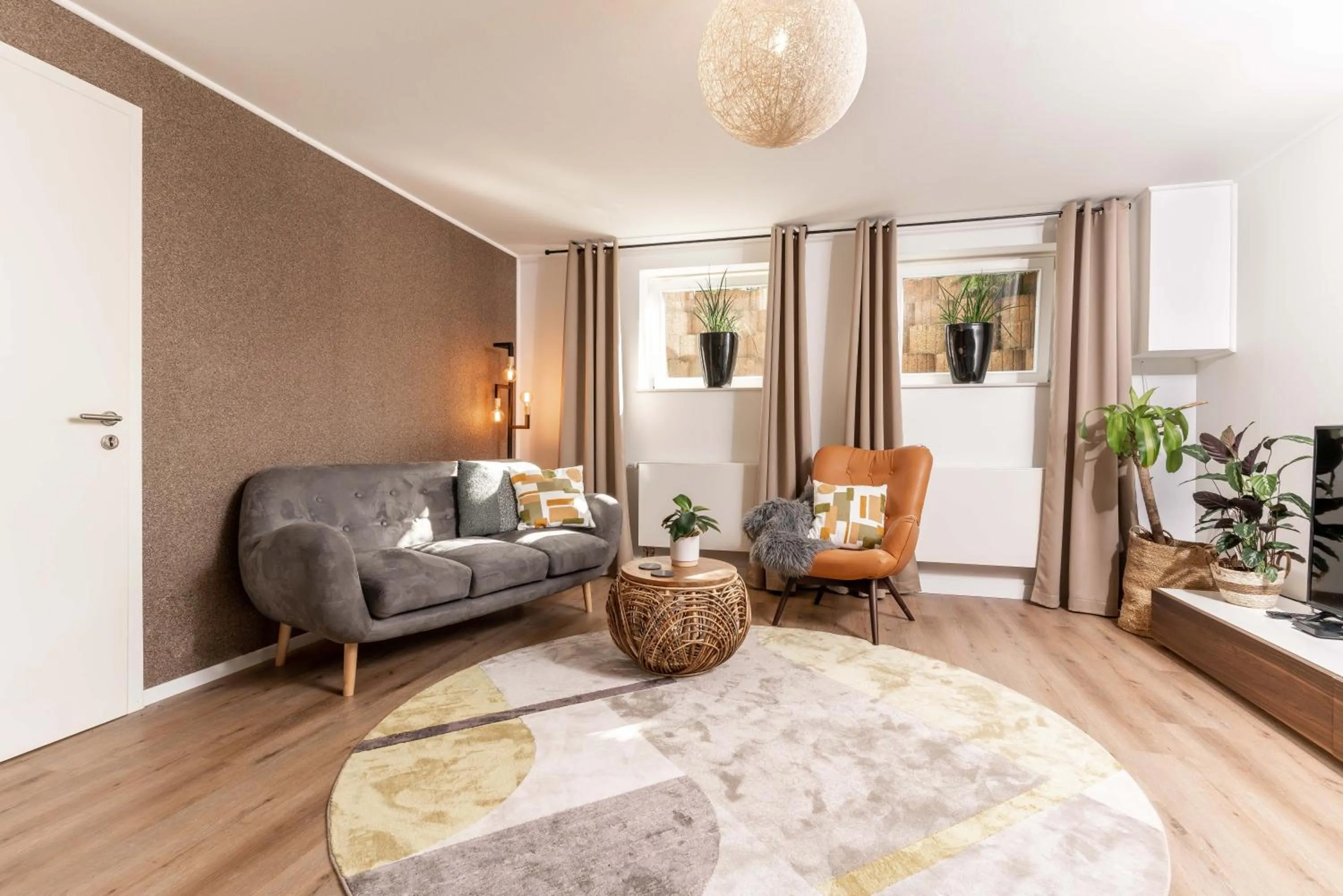 Seating area in Villa Eltins