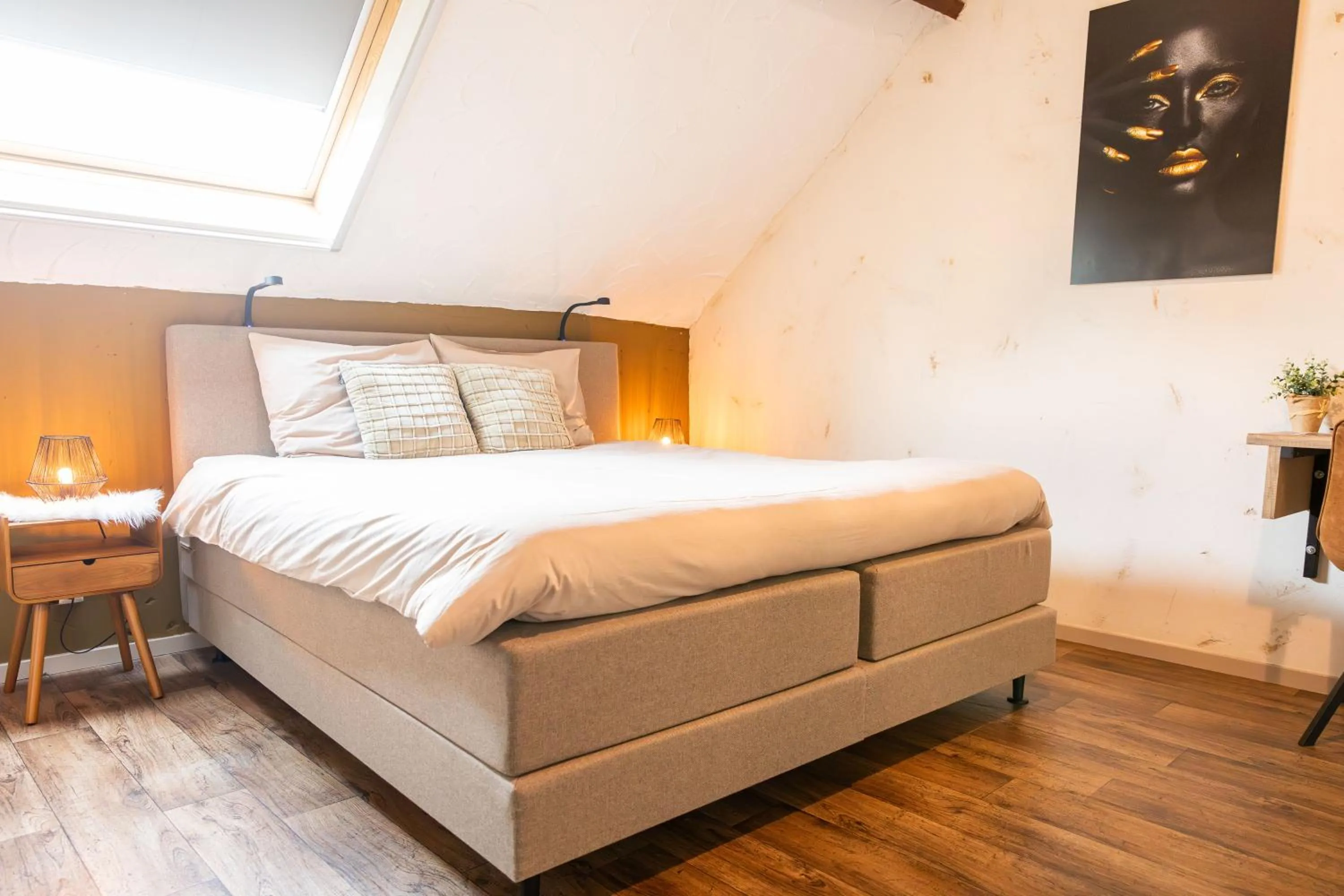 Bed in Brabantse Hoeve