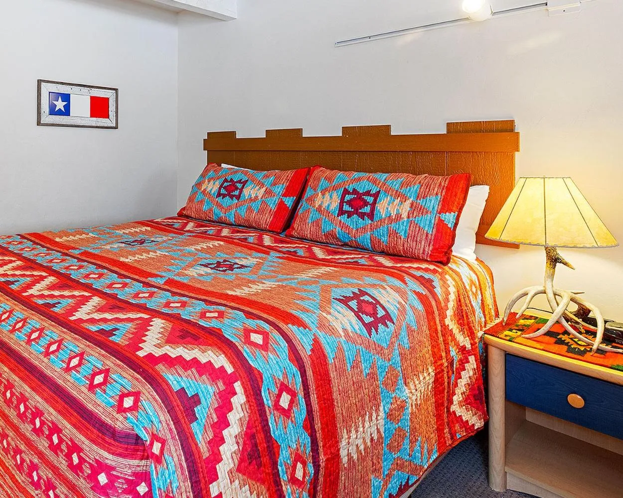 Bed in Hot Springs Inn