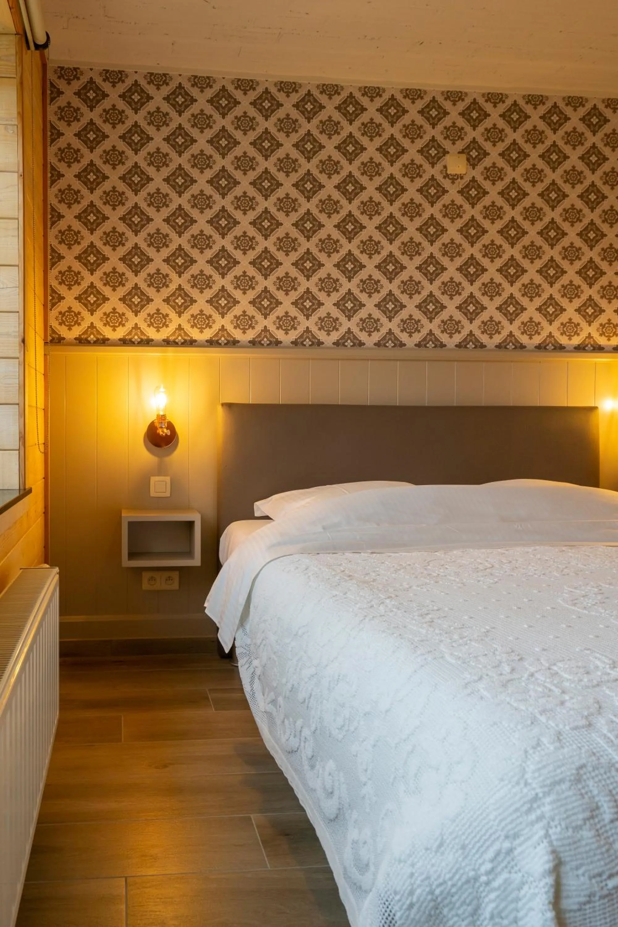 Bed in Gasthof Schraevenacker