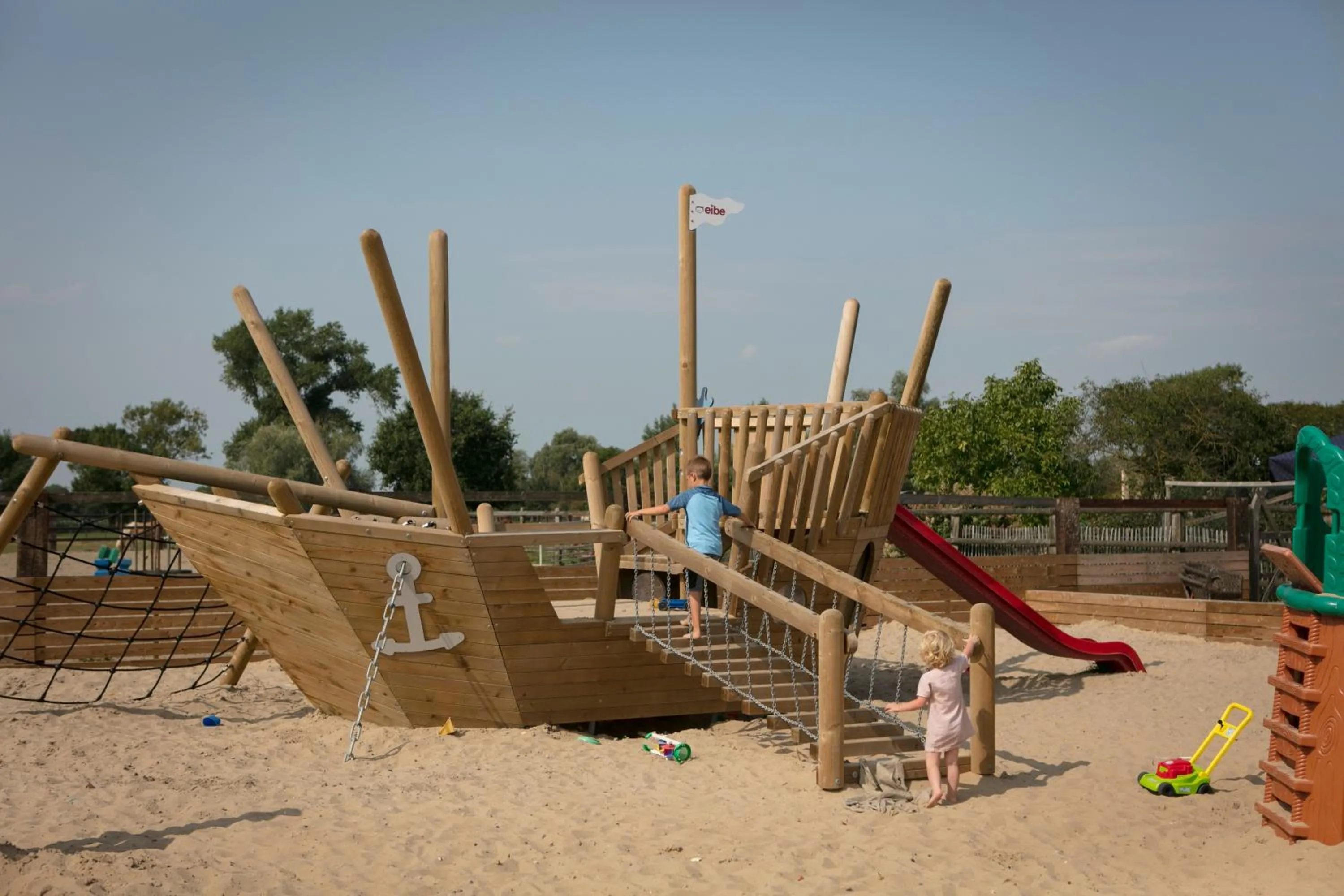 Children play ground in Gasthof Schraevenacker