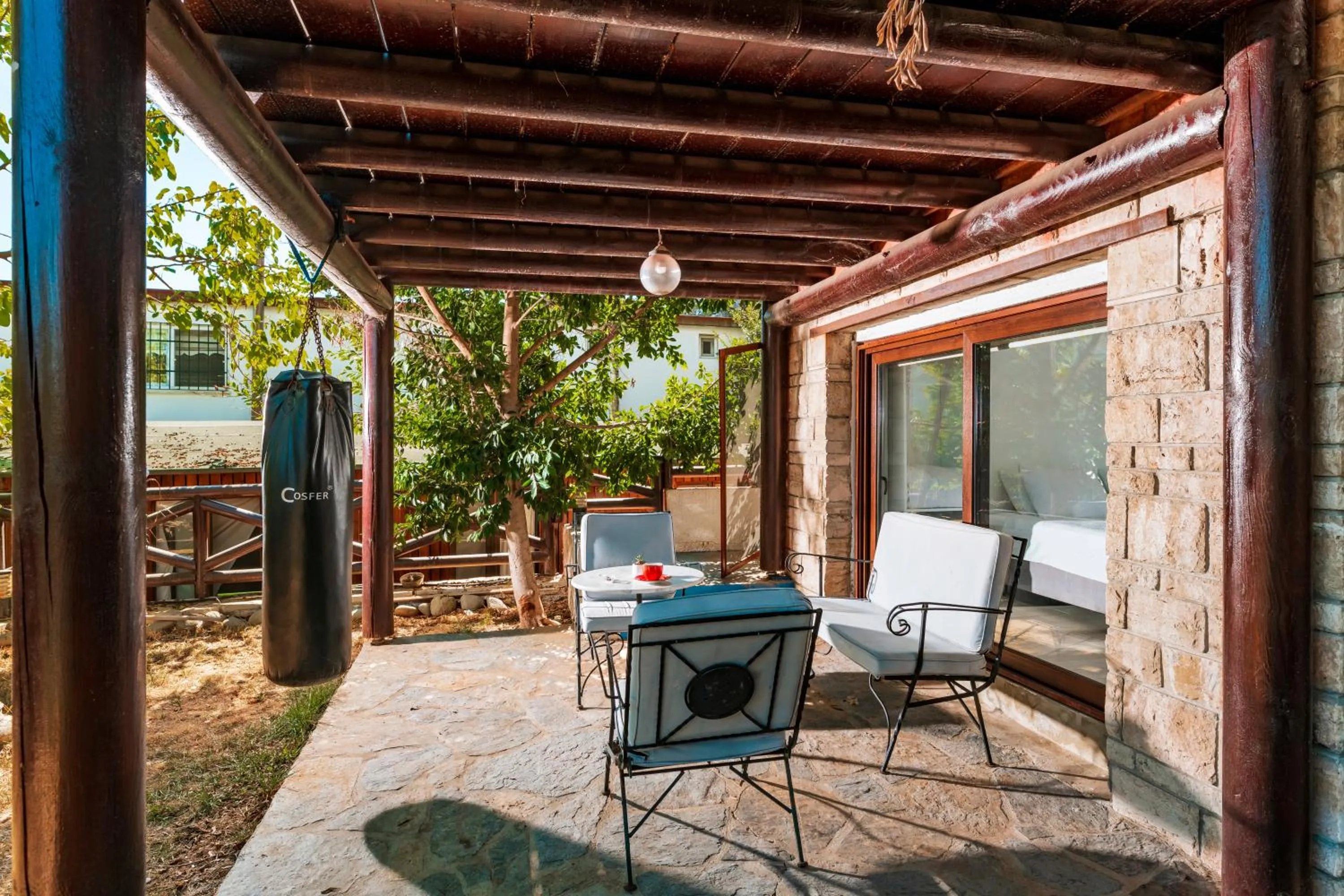 Balcony/Terrace in Yalicapkini Boutique Hotel