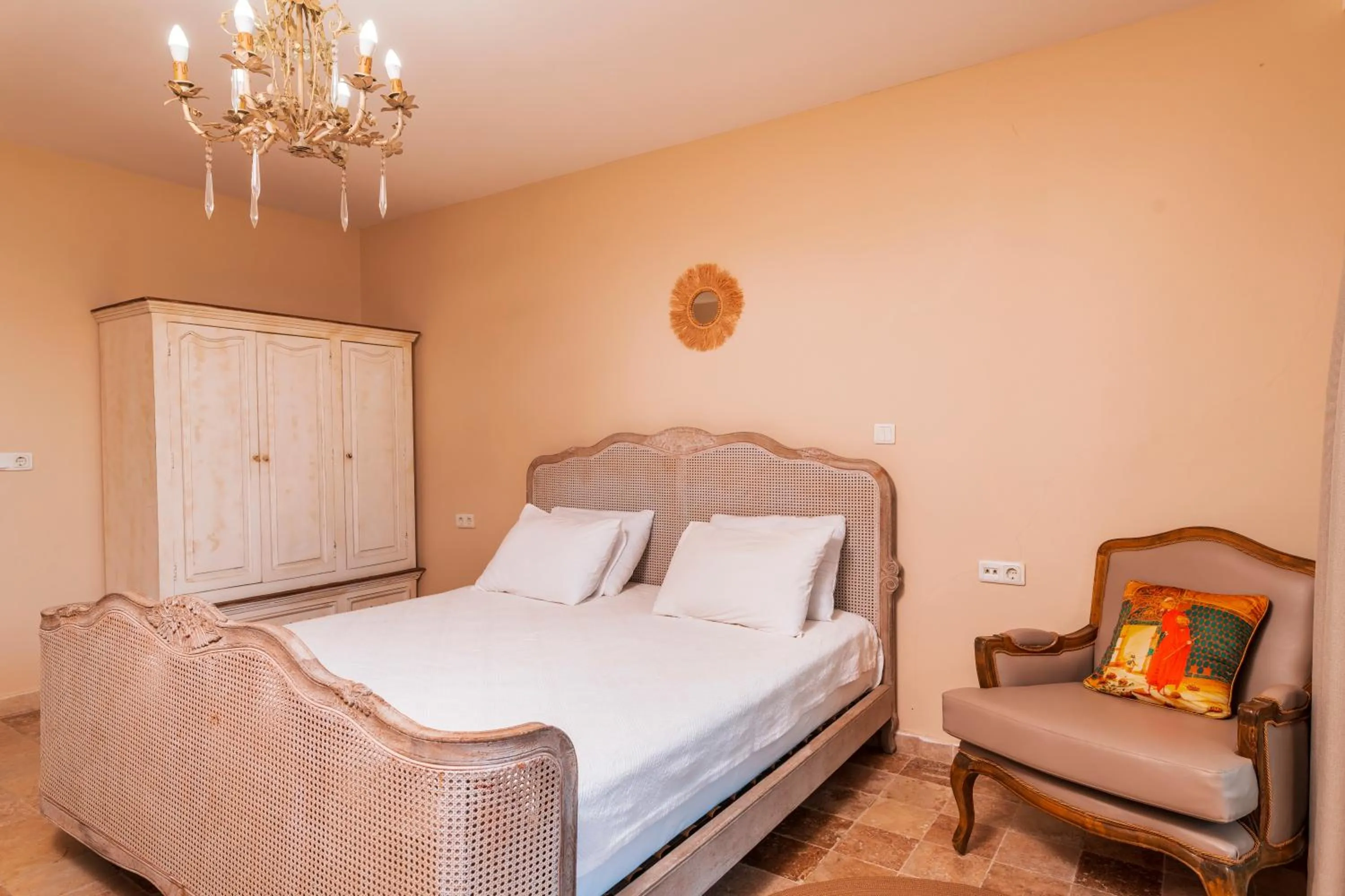 Bed in Yalicapkini Boutique Hotel