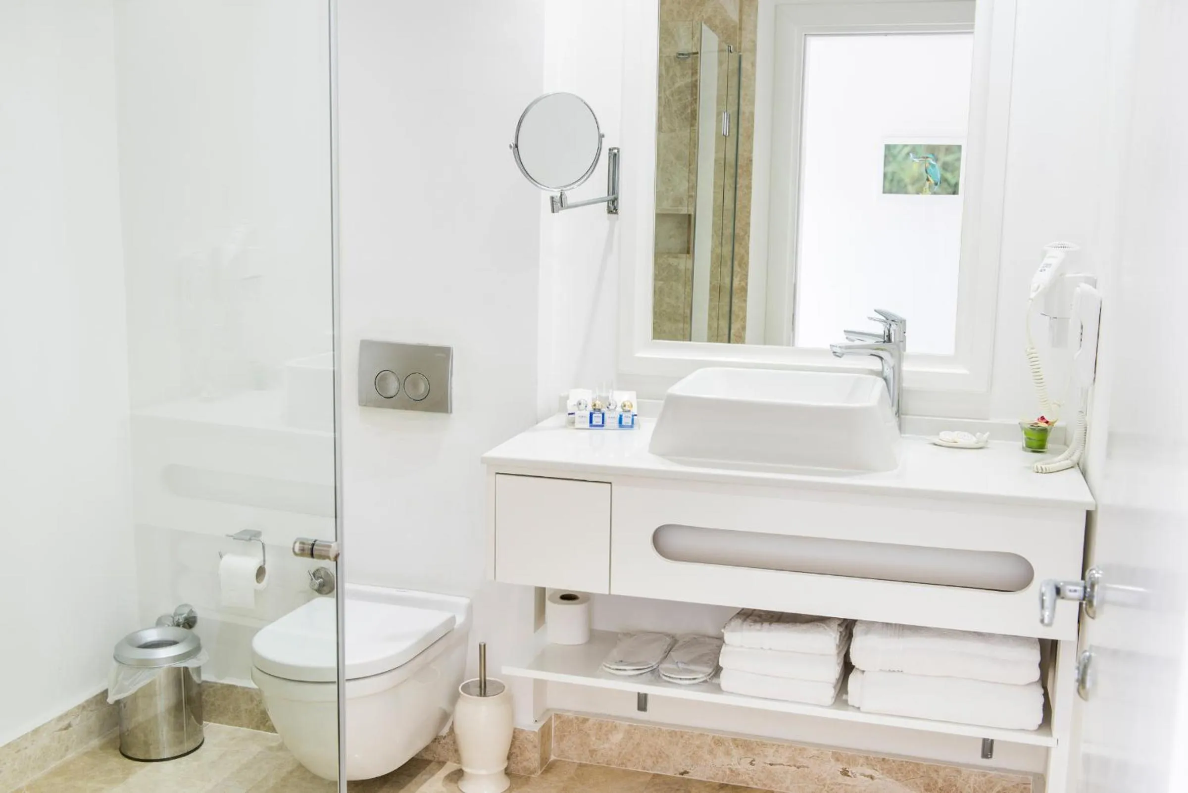 Shower in Yalicapkini Boutique Hotel